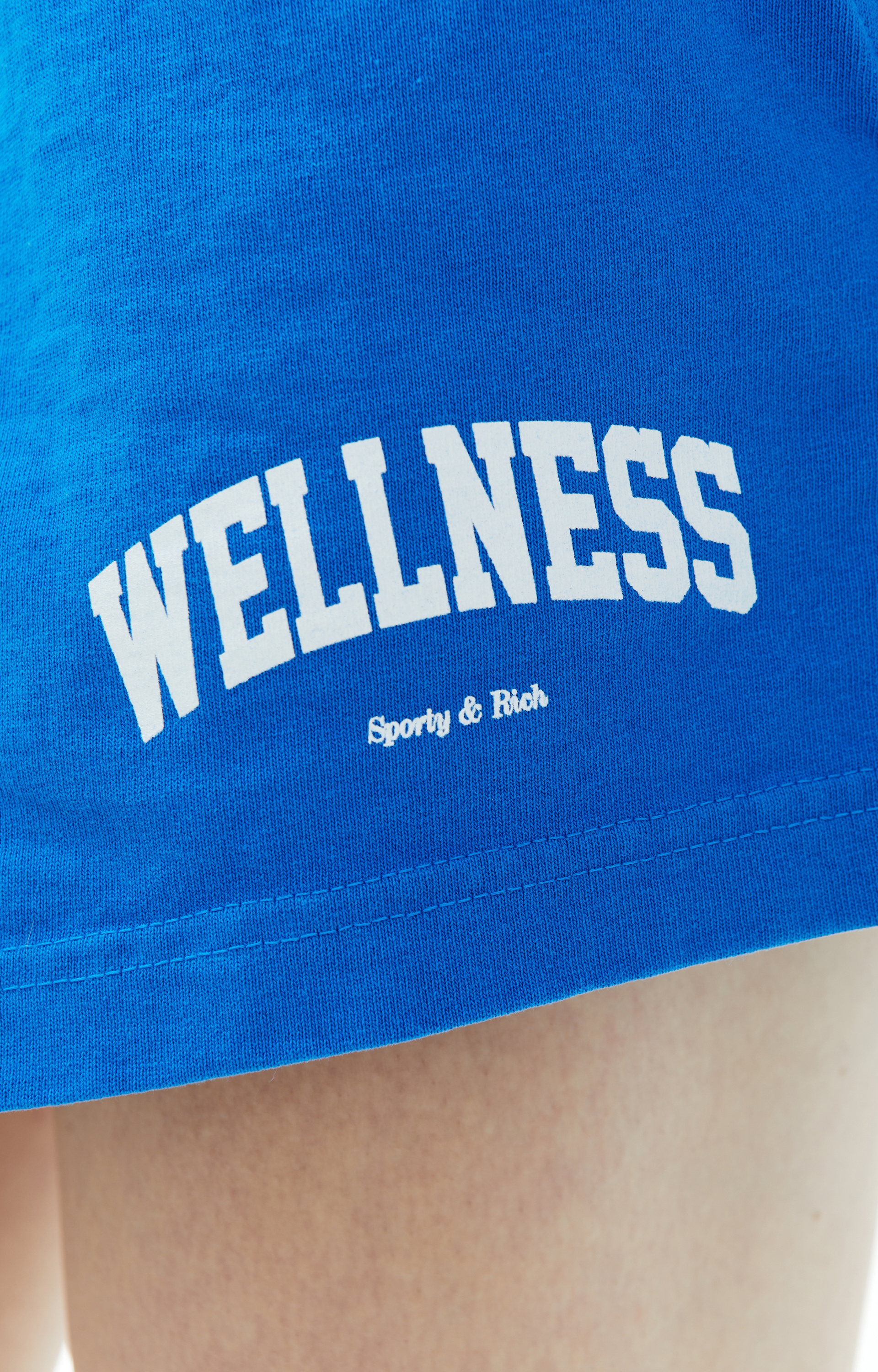 SPORTY & RICH Cotton \'Wellness\' Shorts