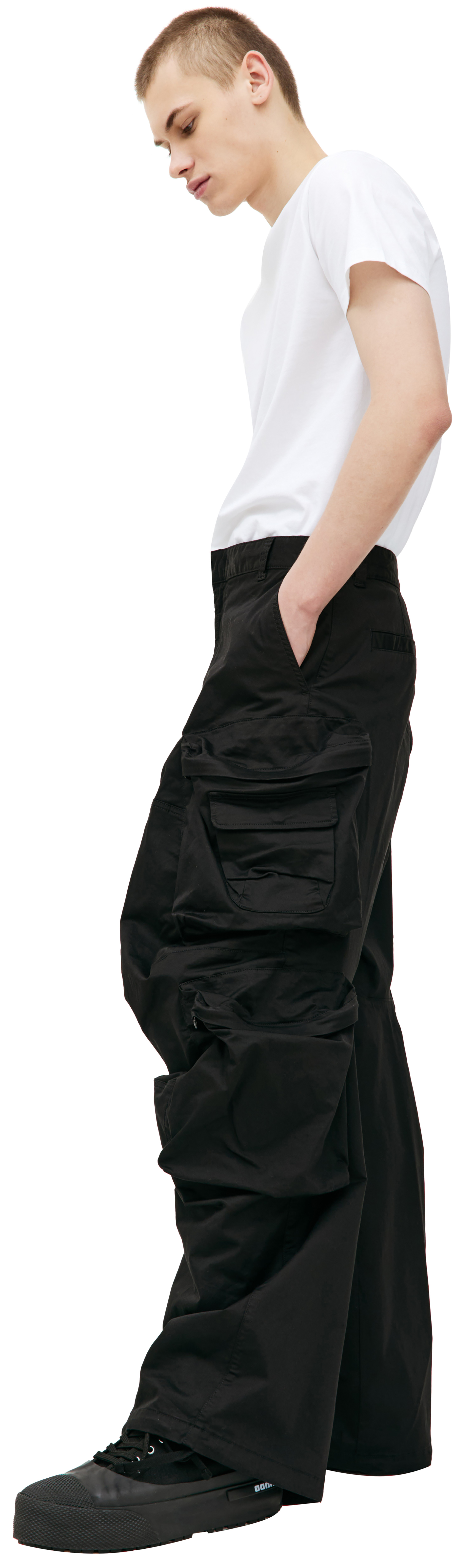 Diesel Black P-Huges-New cargo trousers