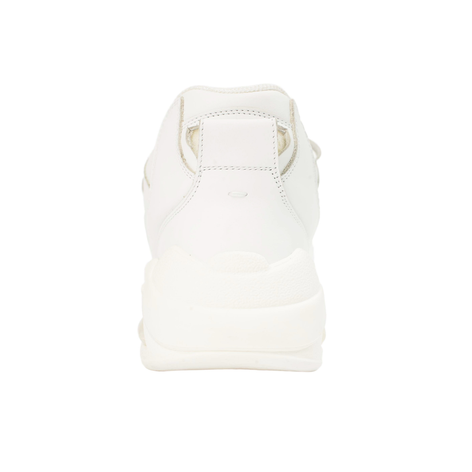 Maison Margiela White Retro Fit Leather Sneakers