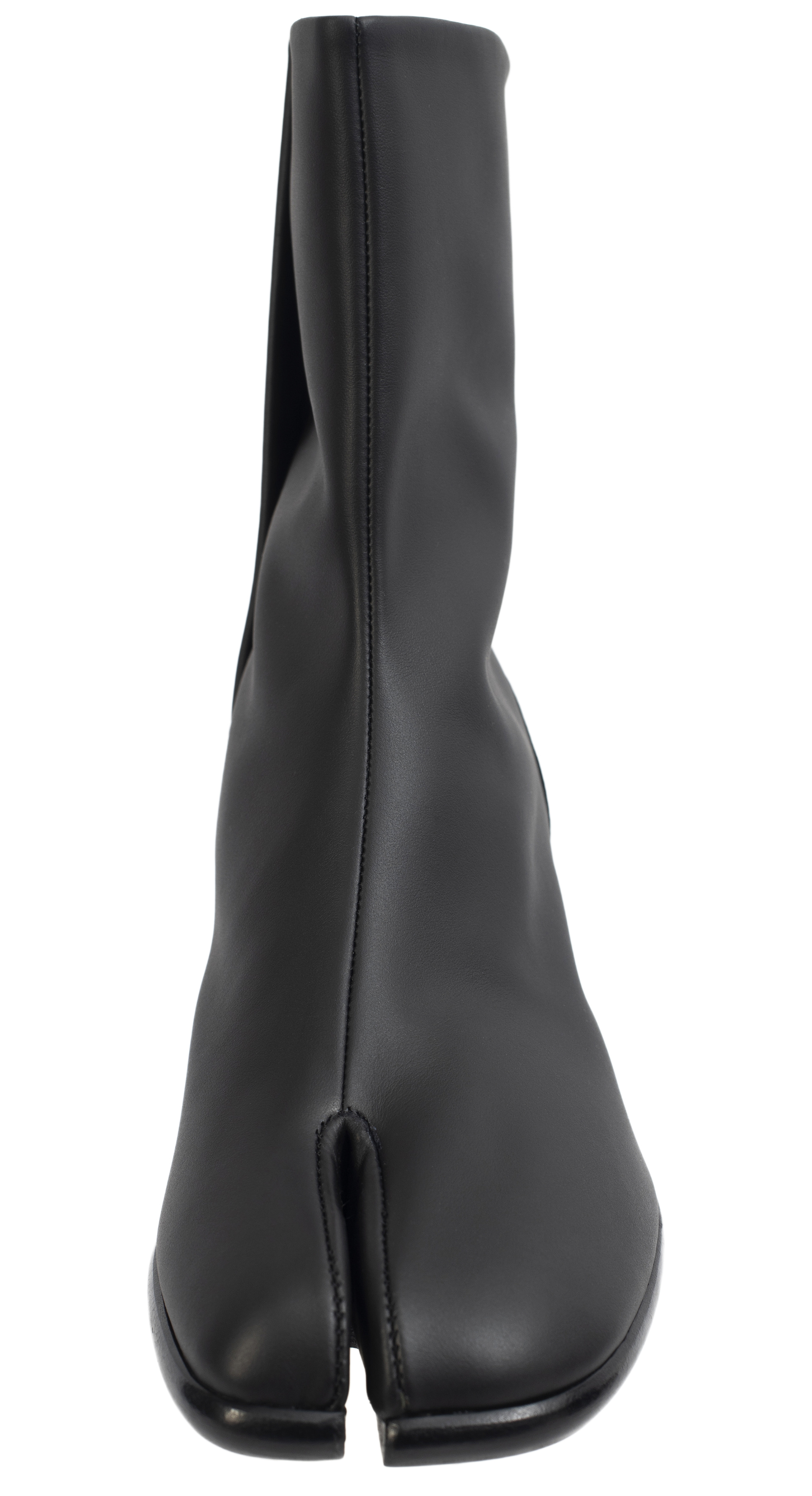 Maison Margiela Tabi Ankle Boots In Black