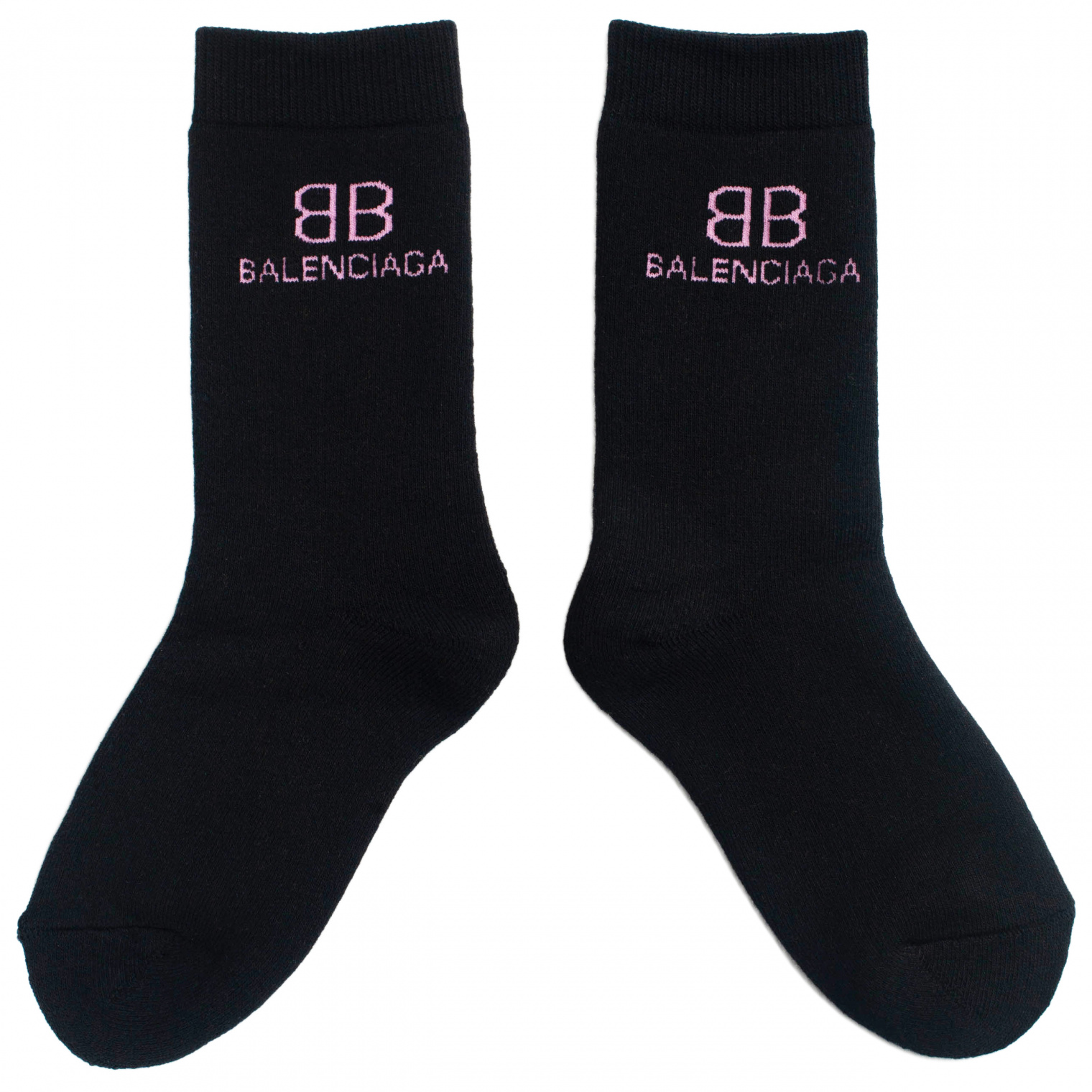 Balenciaga Черные носки с логотипом