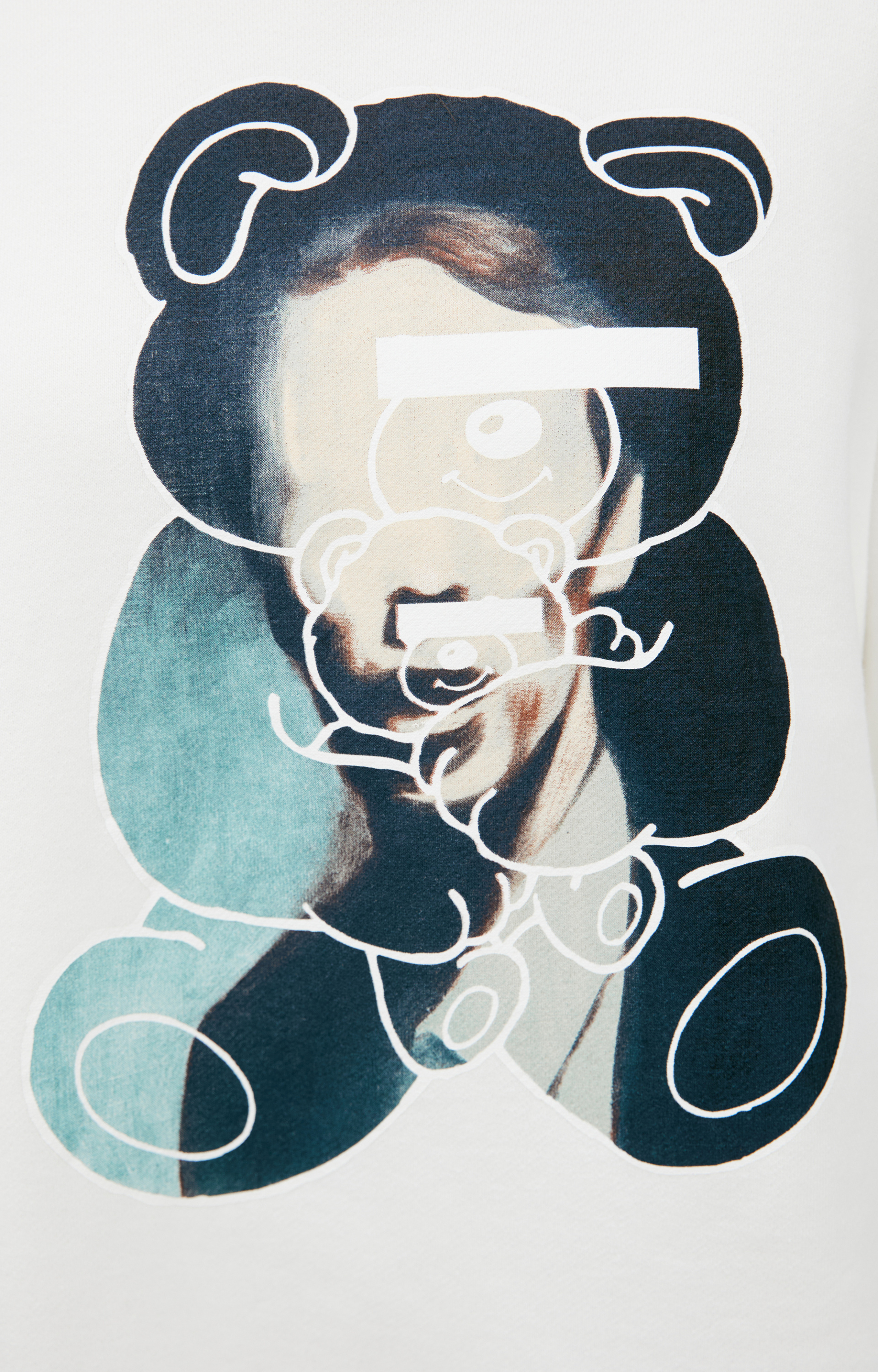 Undercover White sweatshirt with print