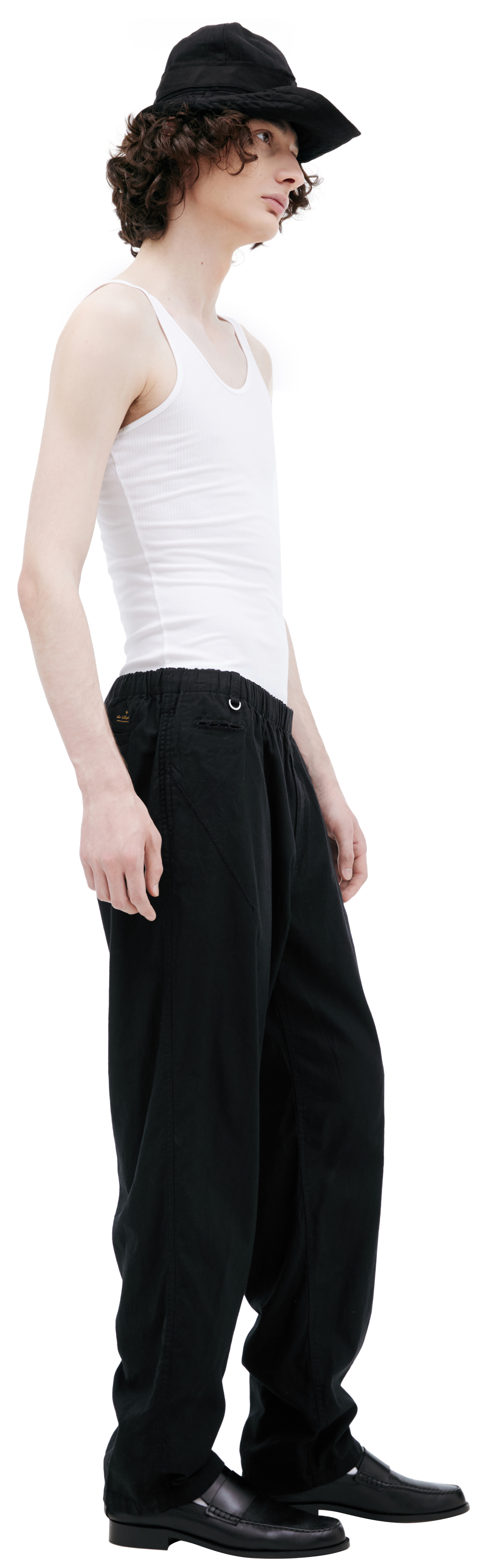 Undercover Straight trousers with patch