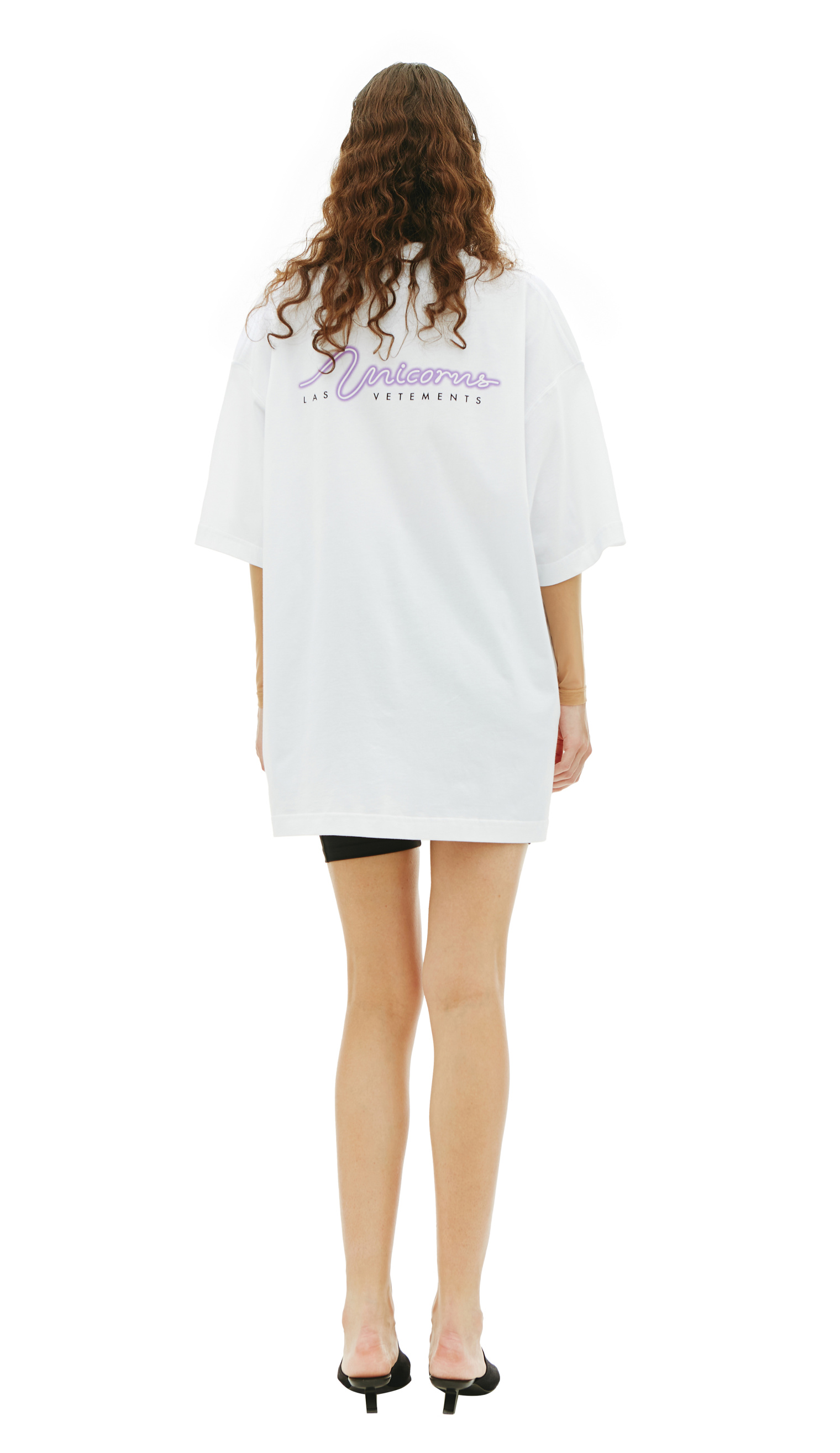 VETEMENTS Dolphin-unicorn printed t-shirt
