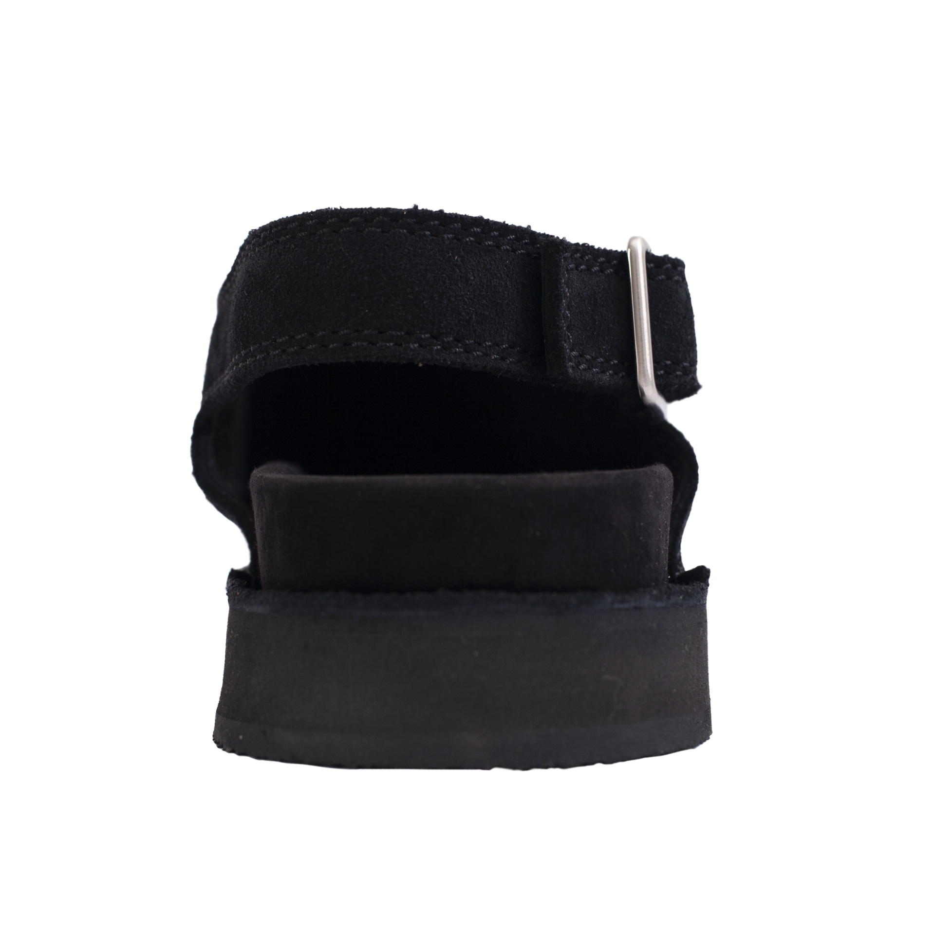 Jil Sander Black Suede Sandals