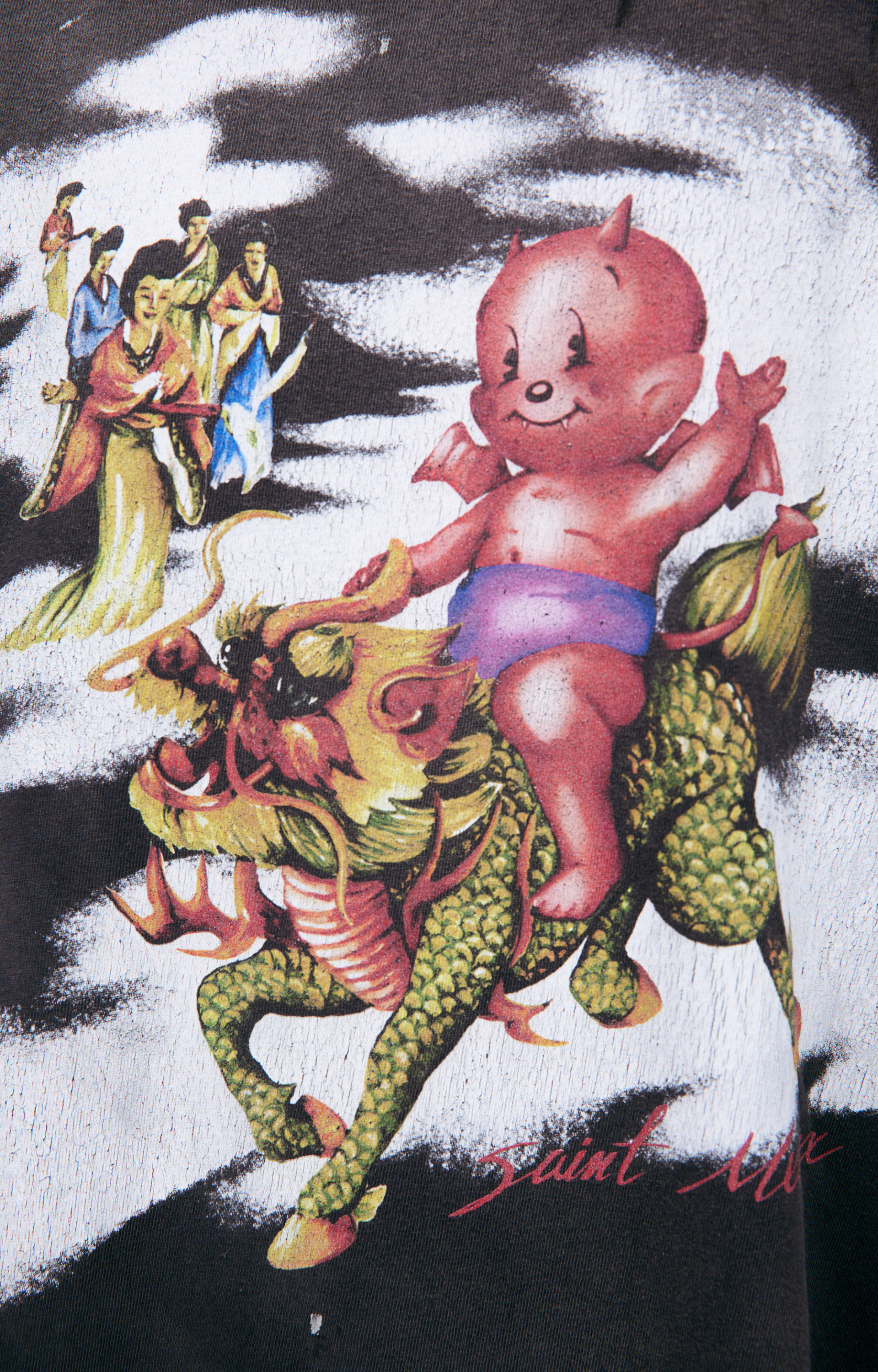 Saint Mxxxxxx Printed cotton T-shirt