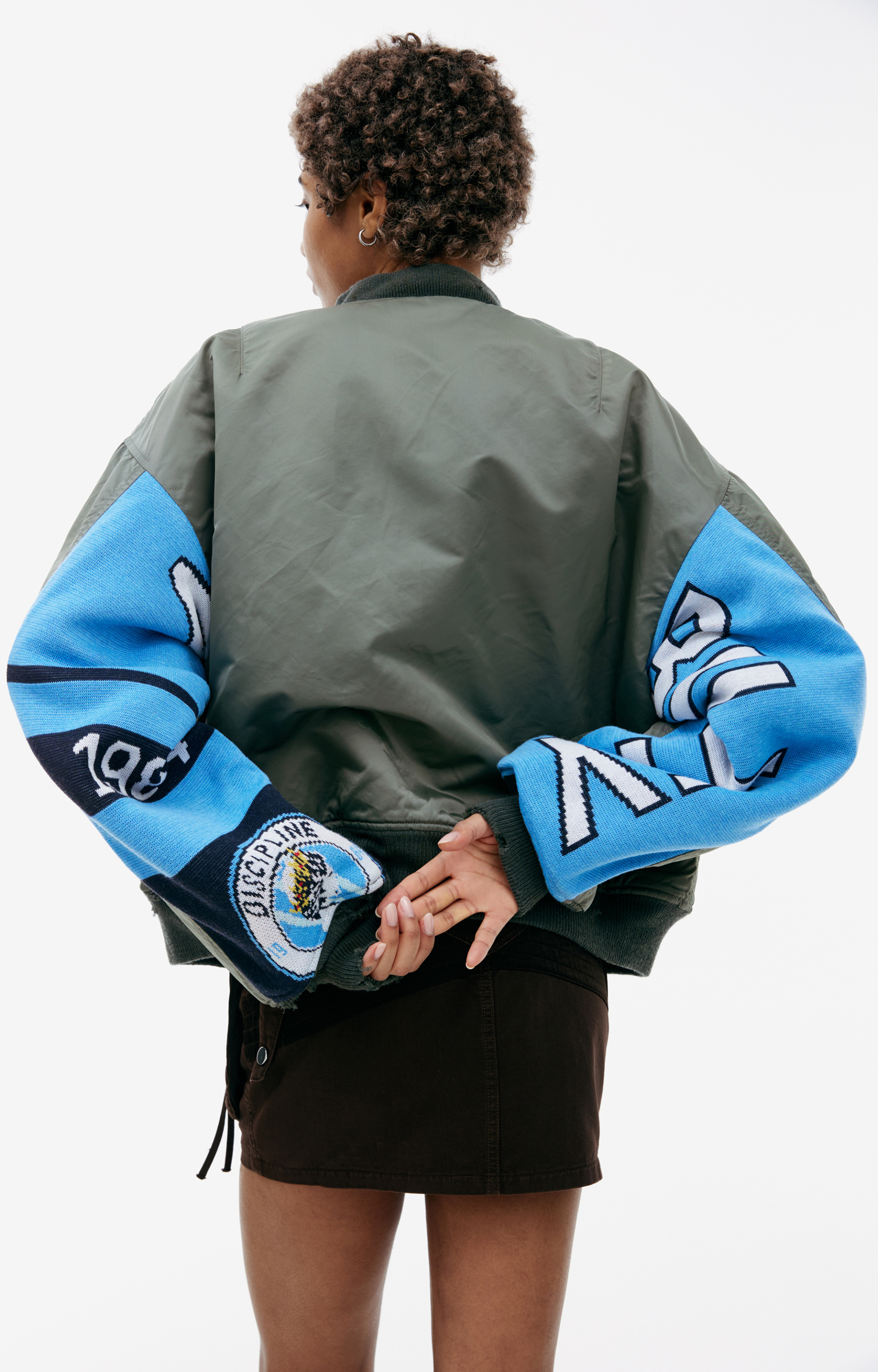 Saint Mxxxxxx Jacket with sleeve inserts