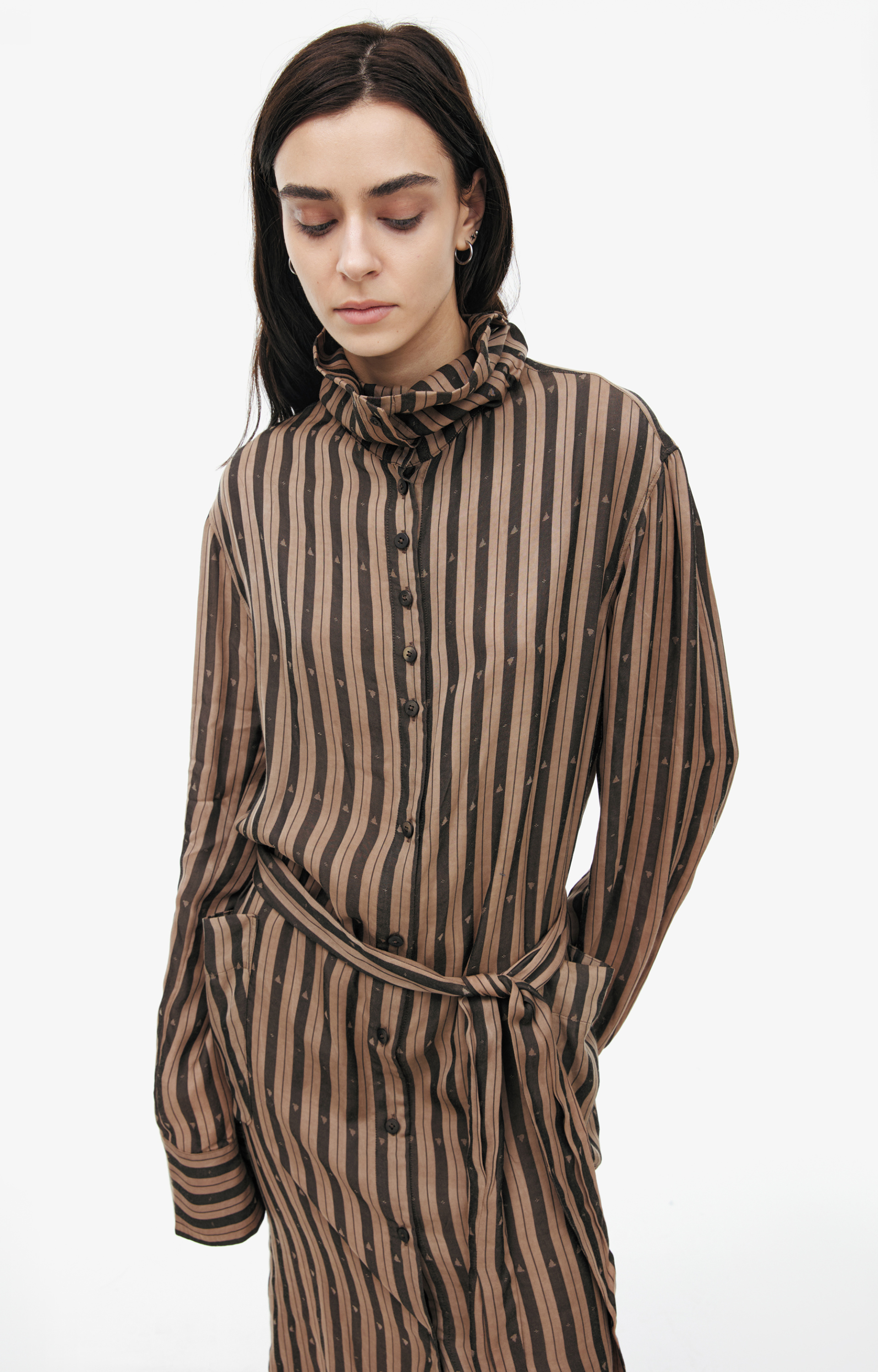 Ziggy Chen Stripped Dress