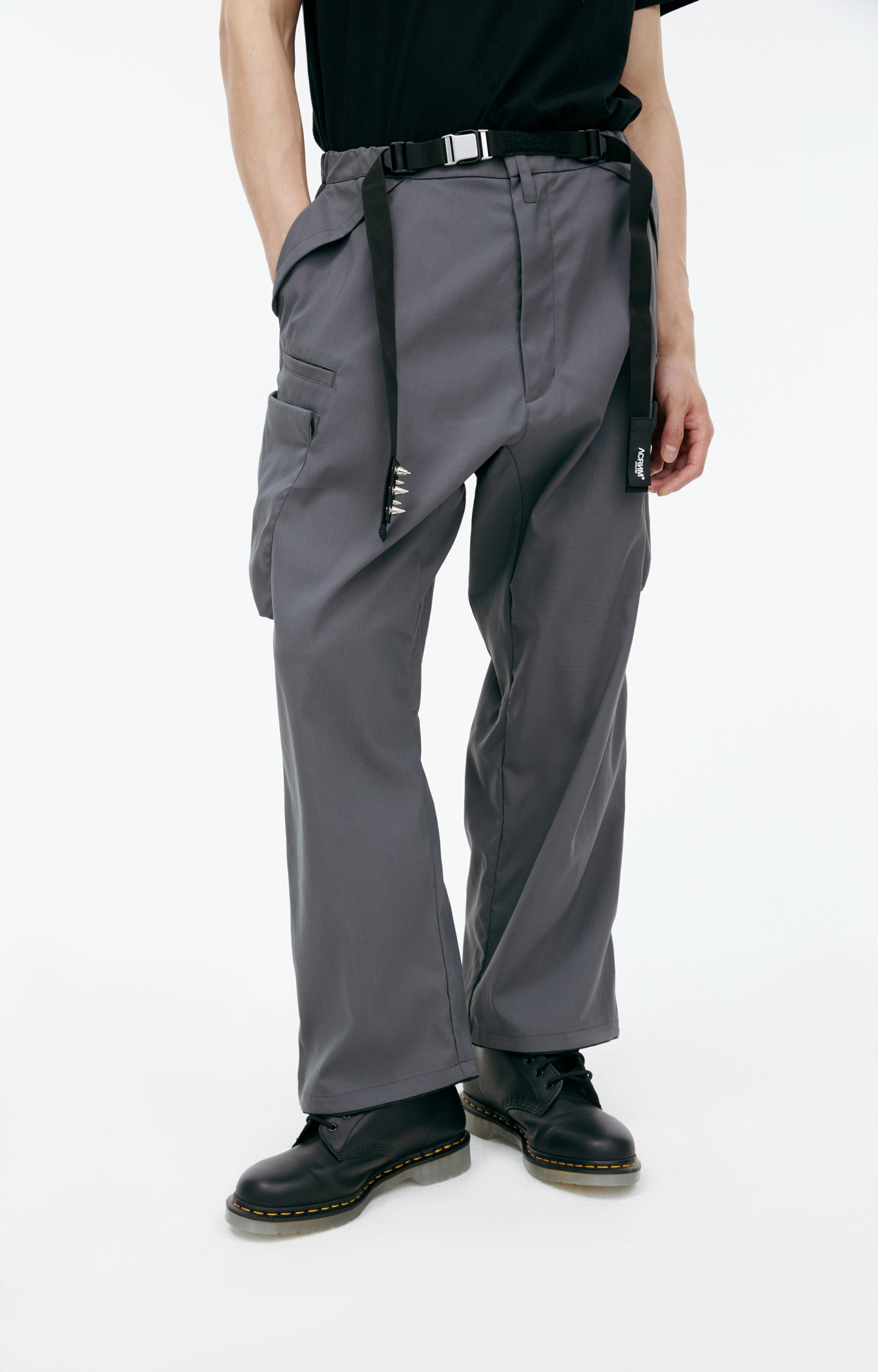 Acronym Grey cargo trousers