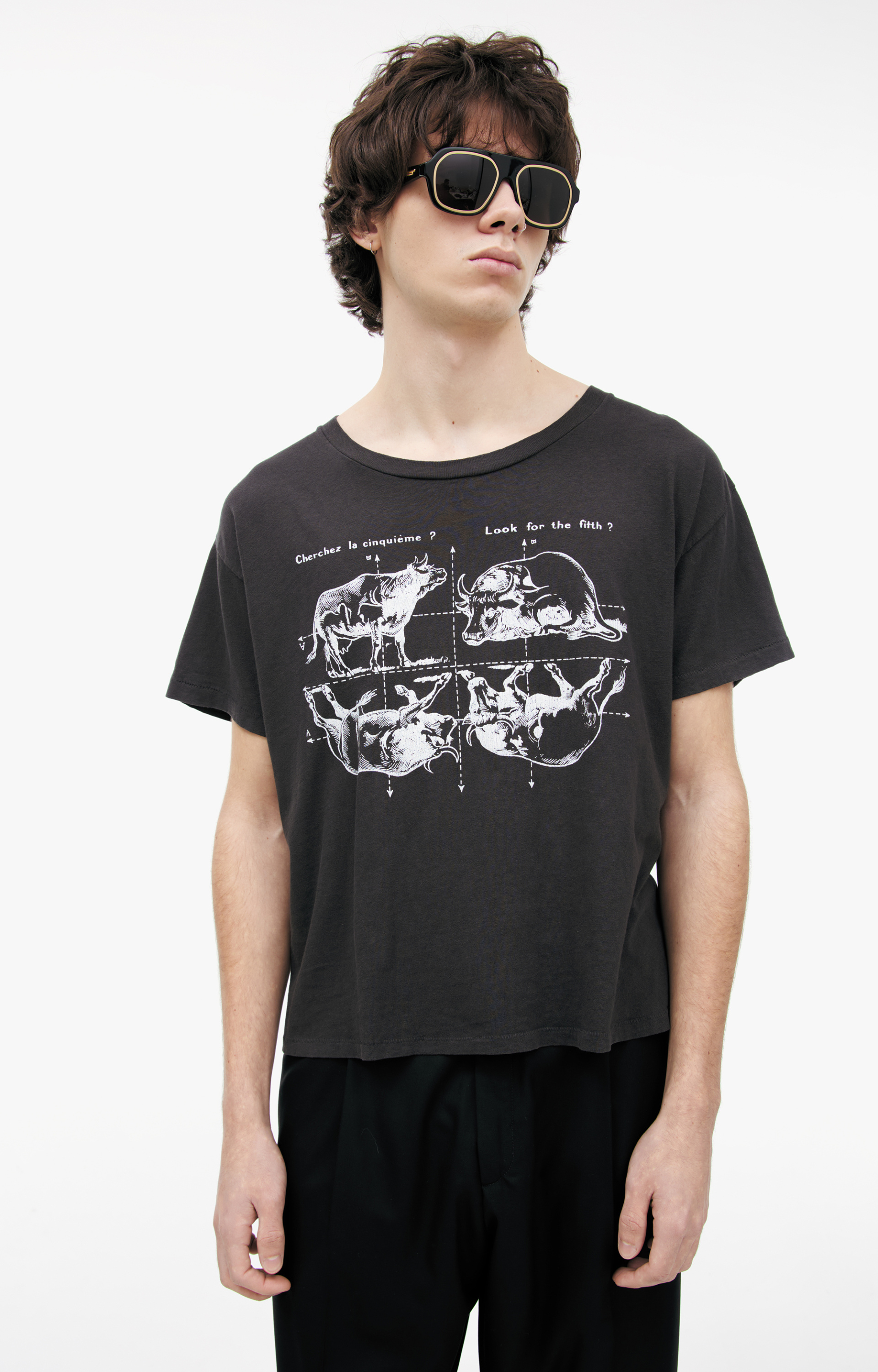 Enfants Riches Déprimés Black printed T-shirt