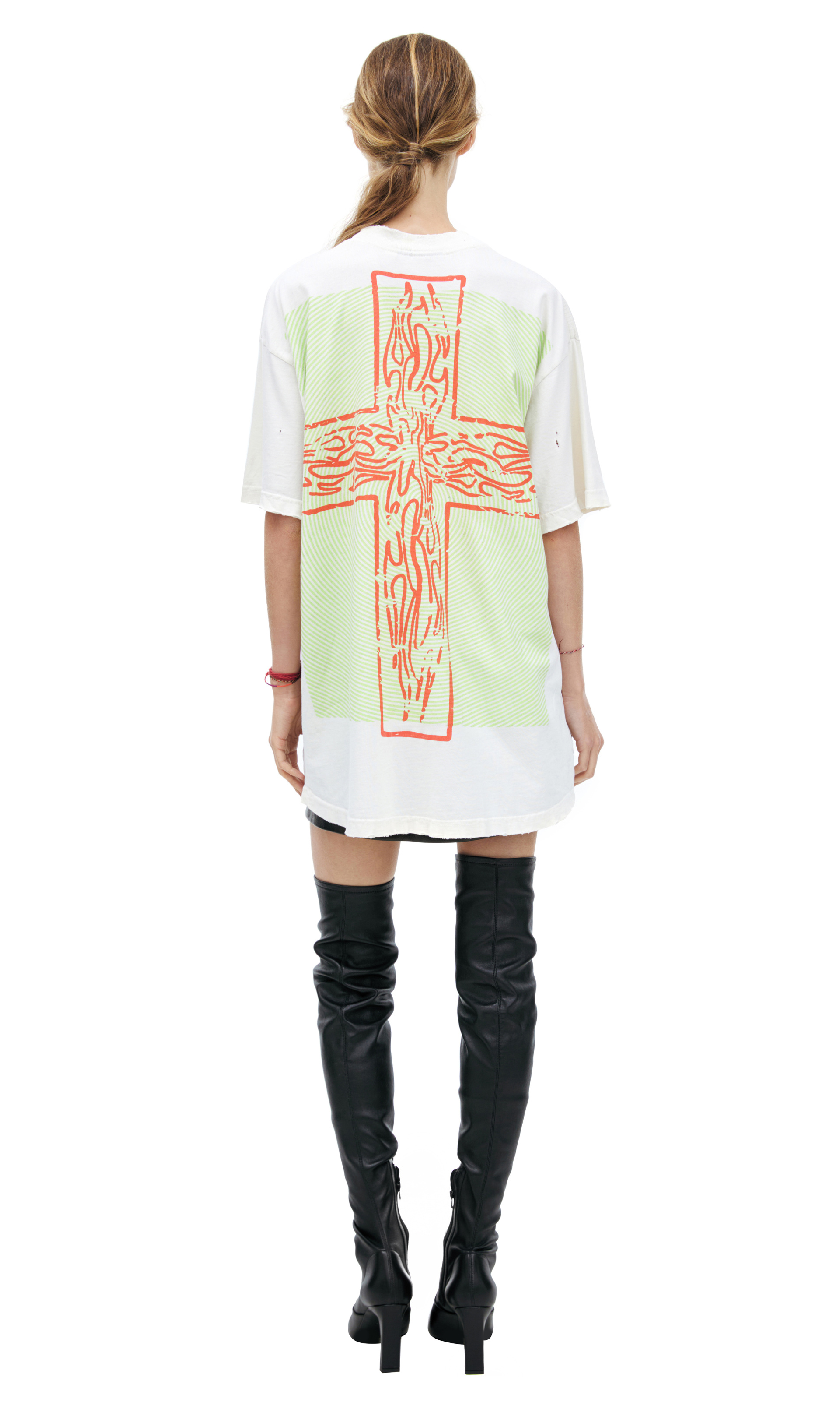 Hellstar White PRinted T-shirt