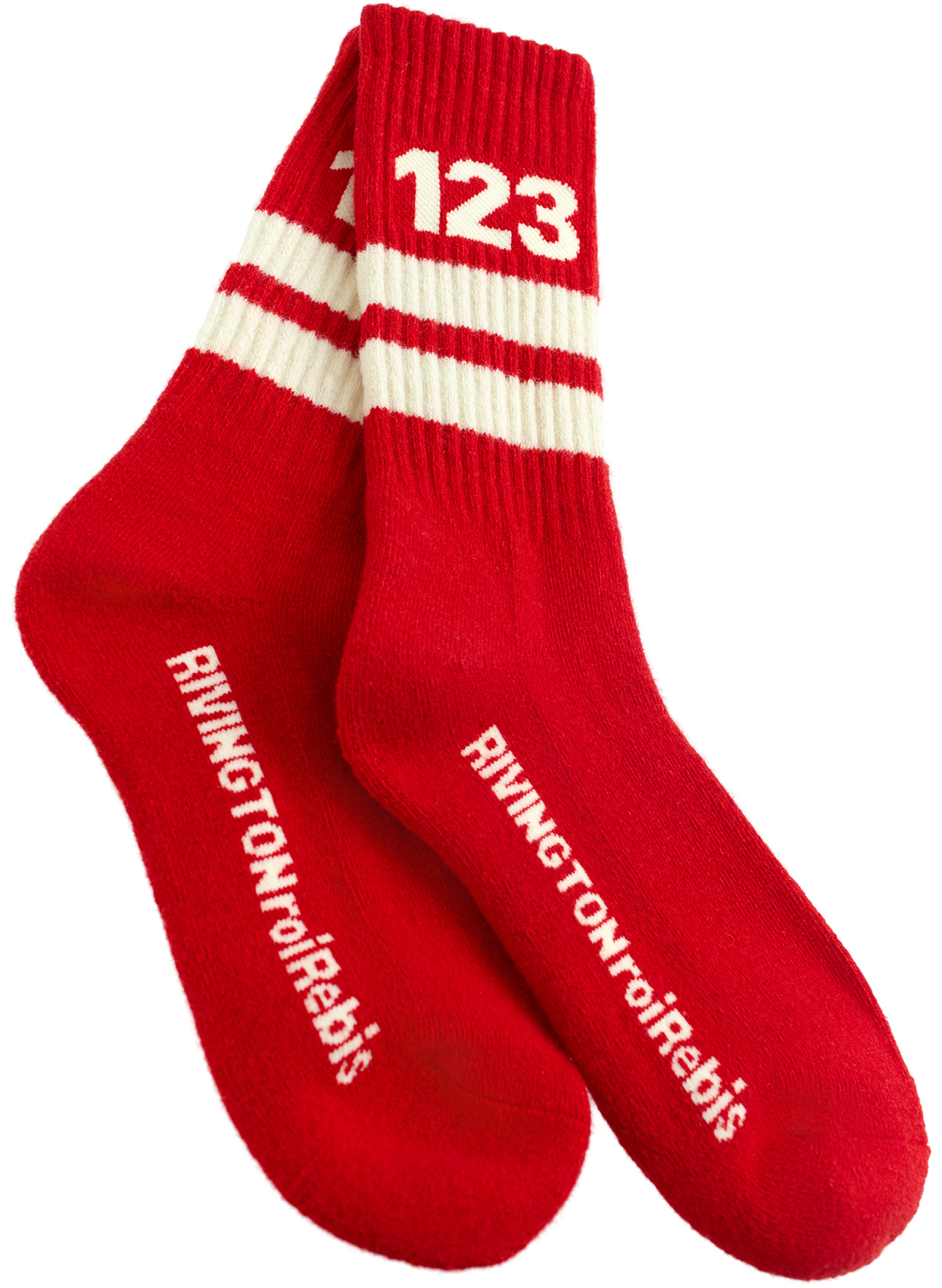 RRR123 Red Logo Socks