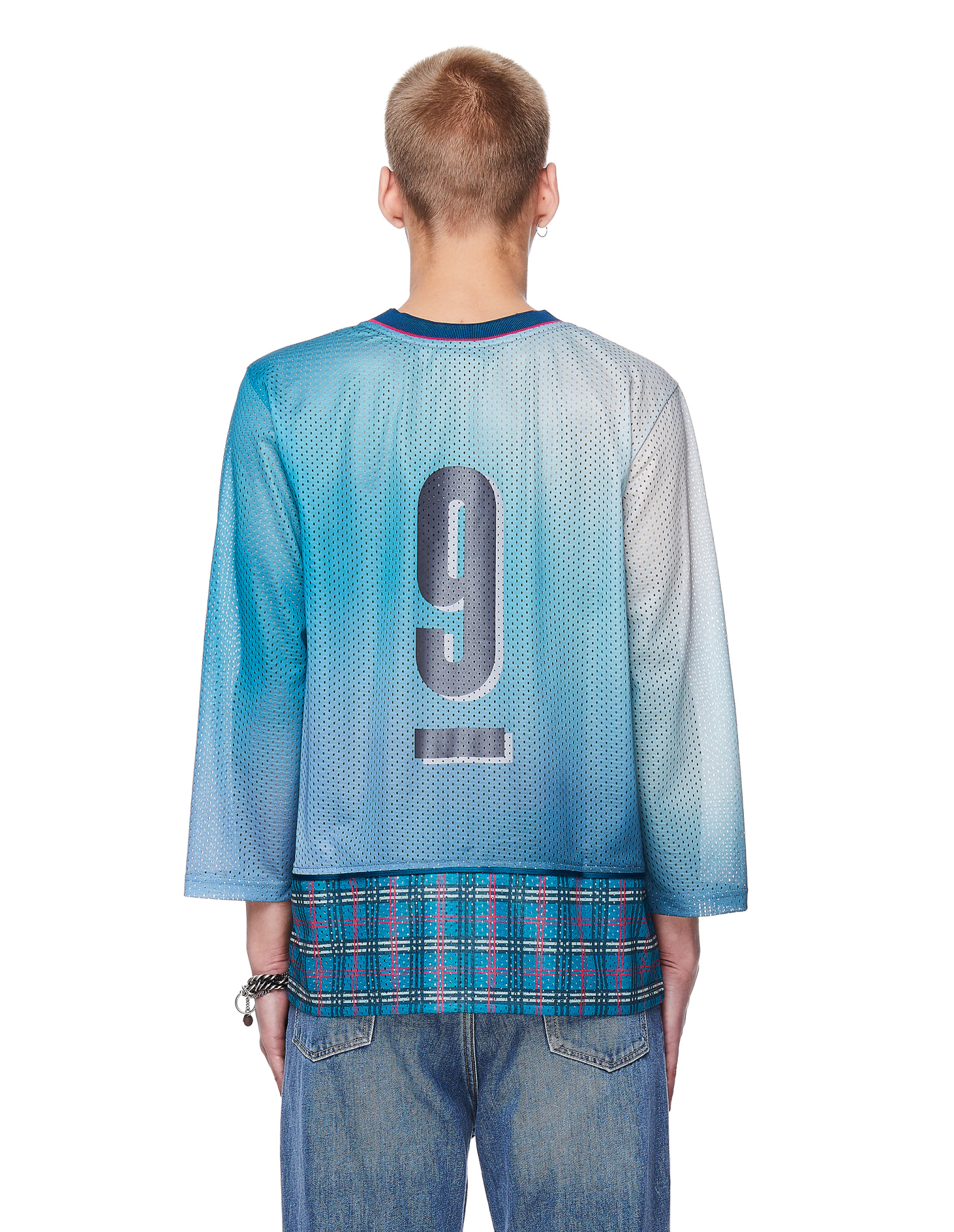 Pigalle Gradient Mesh L/S T-Shirt