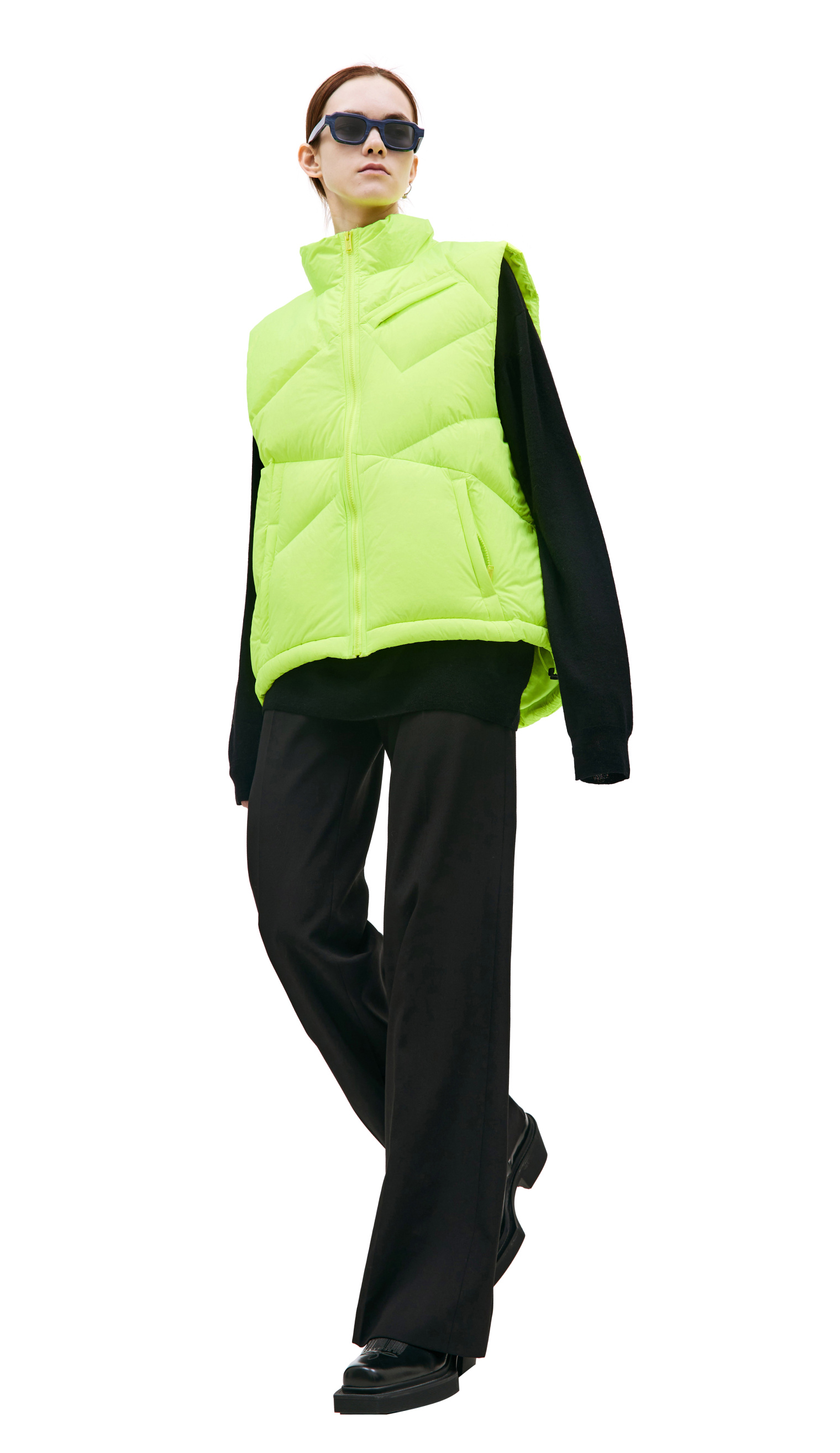 Undercover Quilted nylon vest