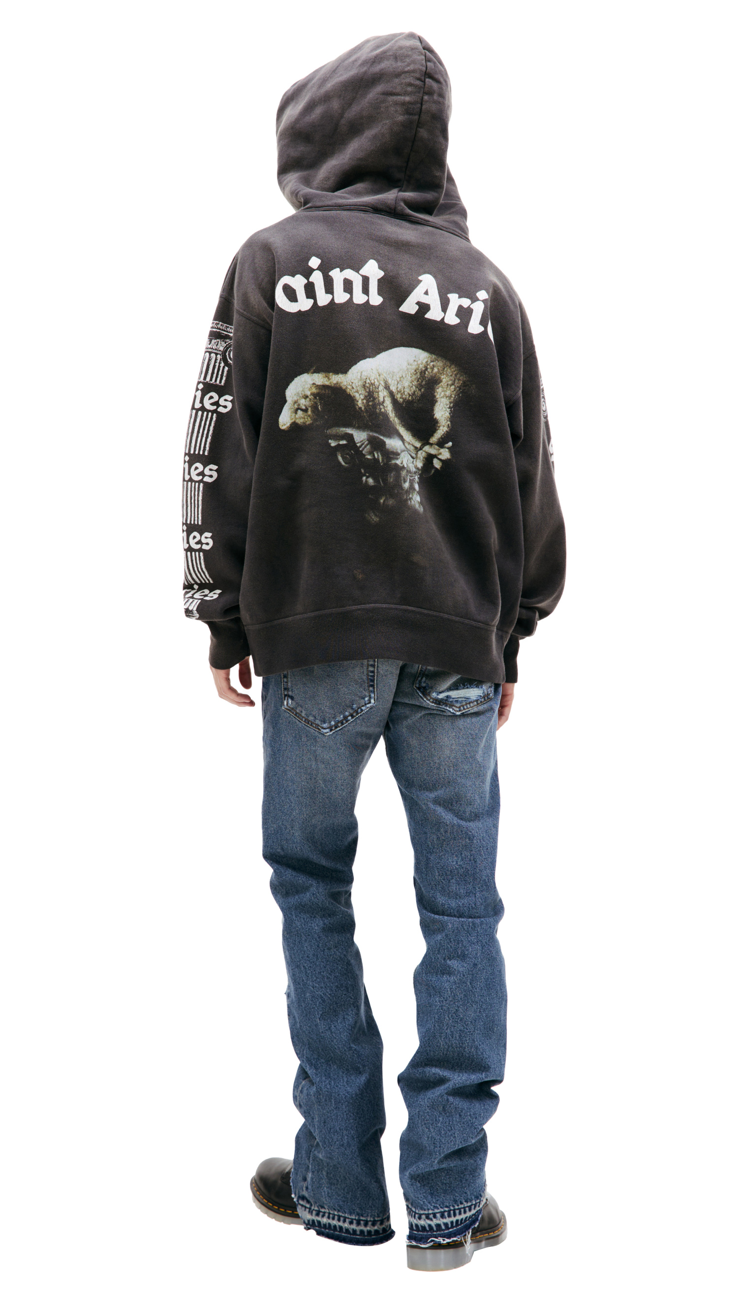 Saint Michael Saint Michael х Aries printed hoodie