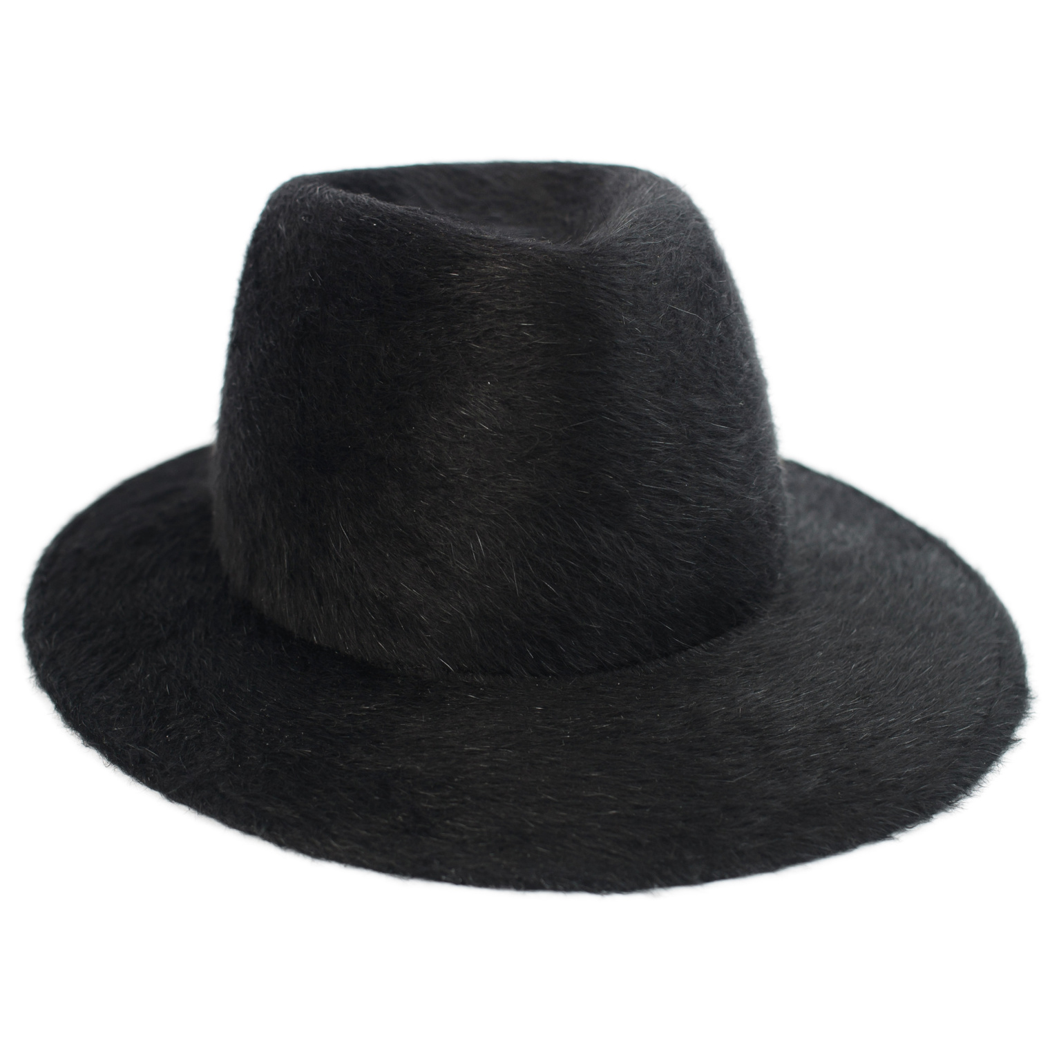 Ann Demeulemeester Black Fur Hat