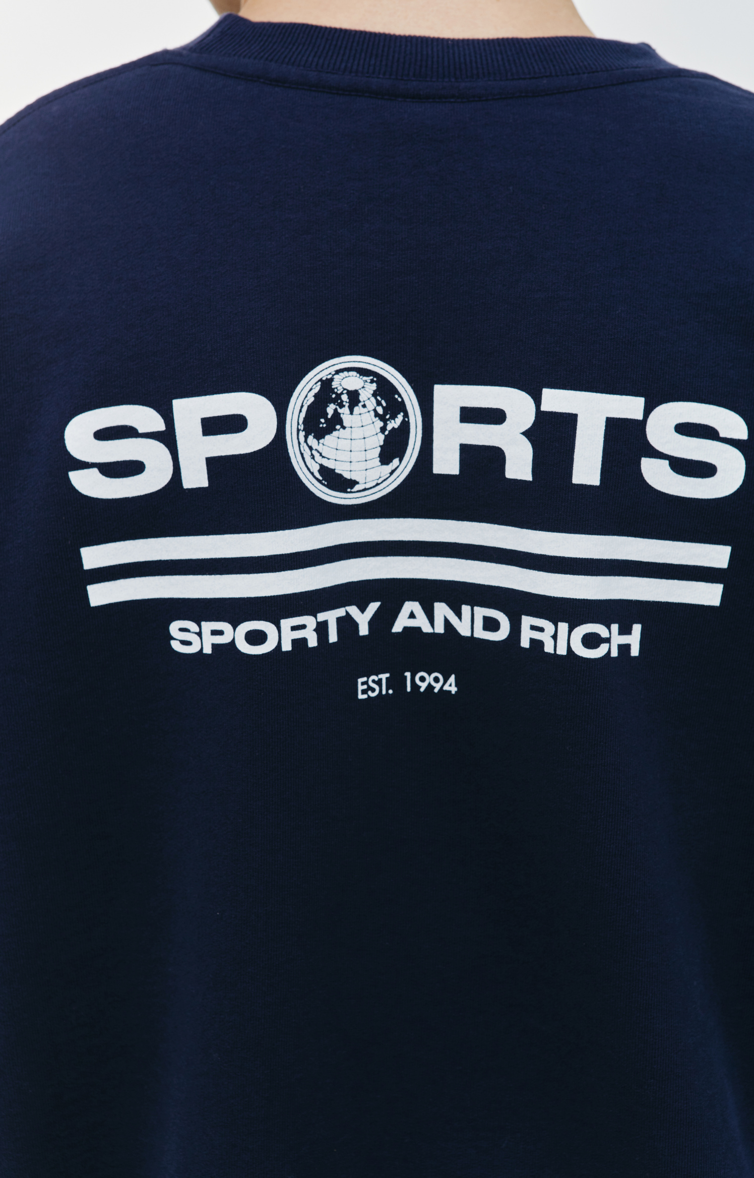 SPORTY & RICH Sports Sweatshirt