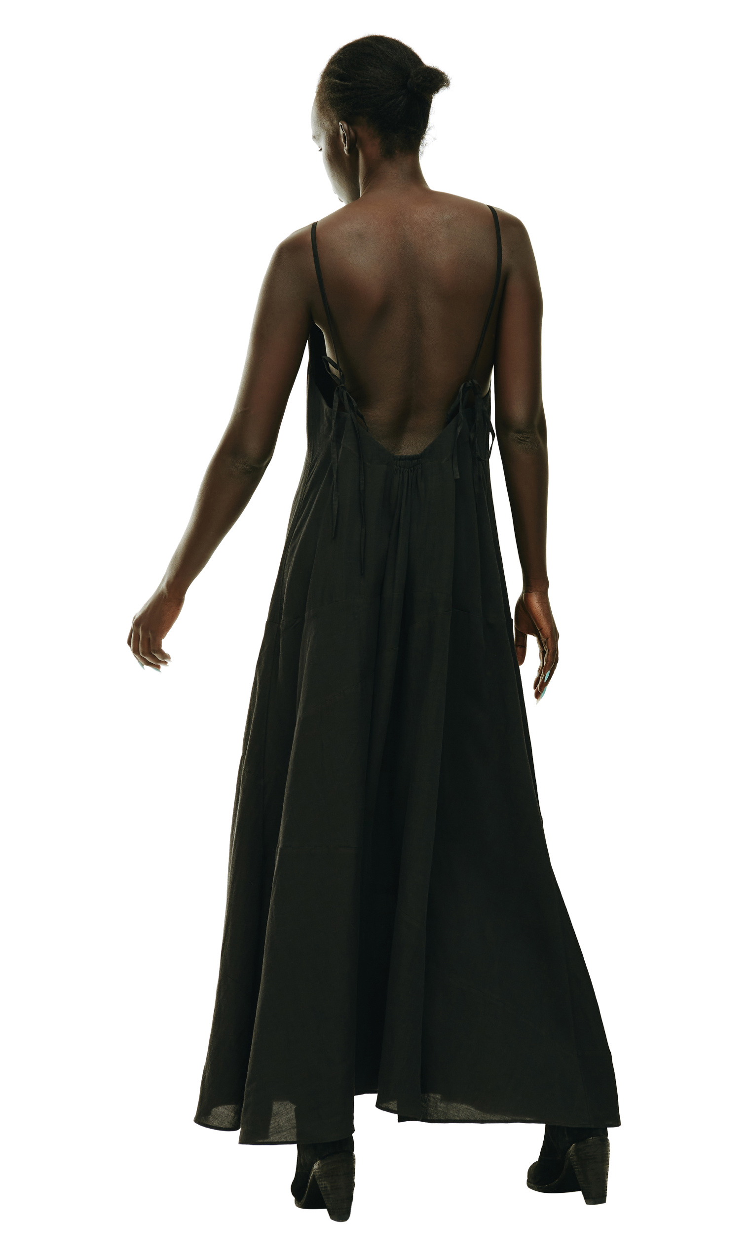 Ziggy Chen V-neck long dress