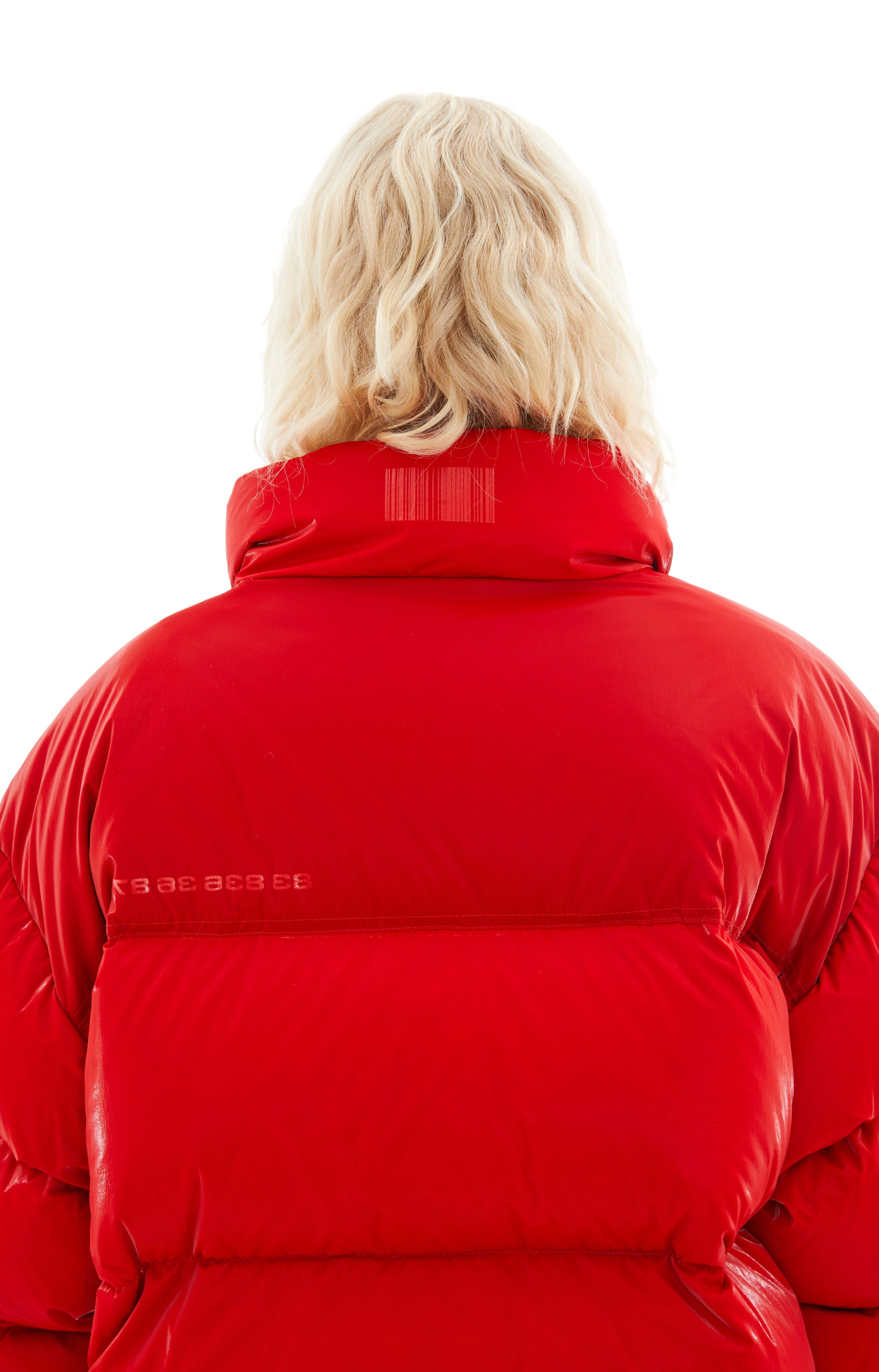 VTMNTS Red Laquer Puffer Jacket