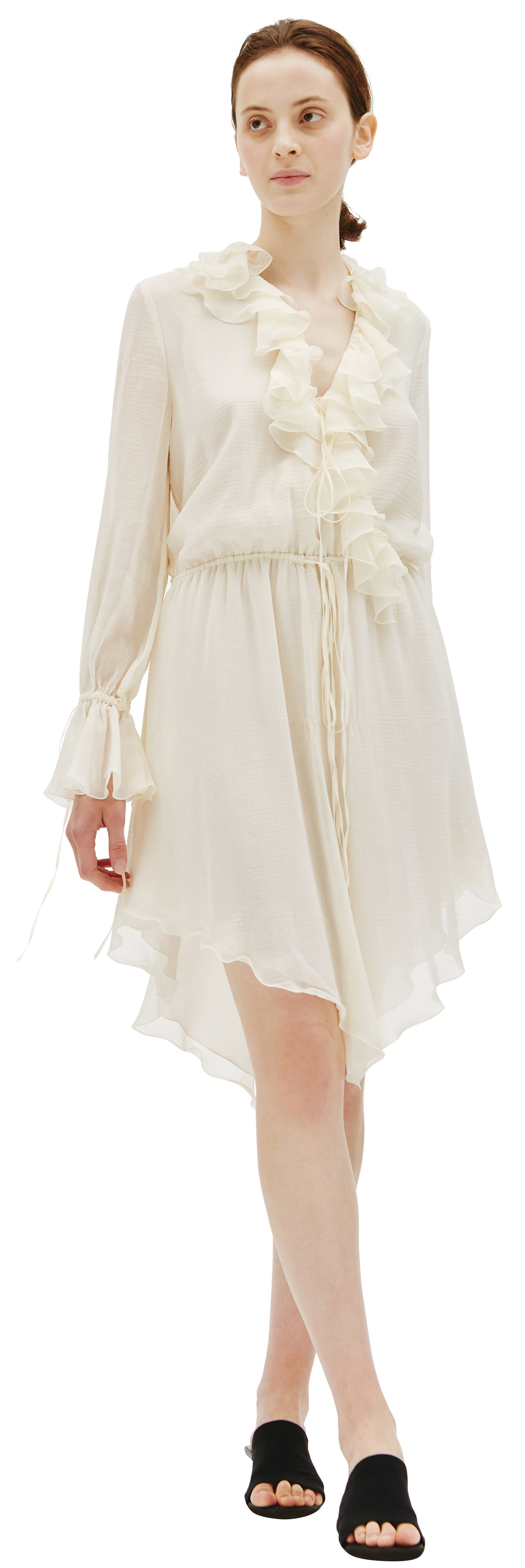 Blumarine Ruffle Mini Dress