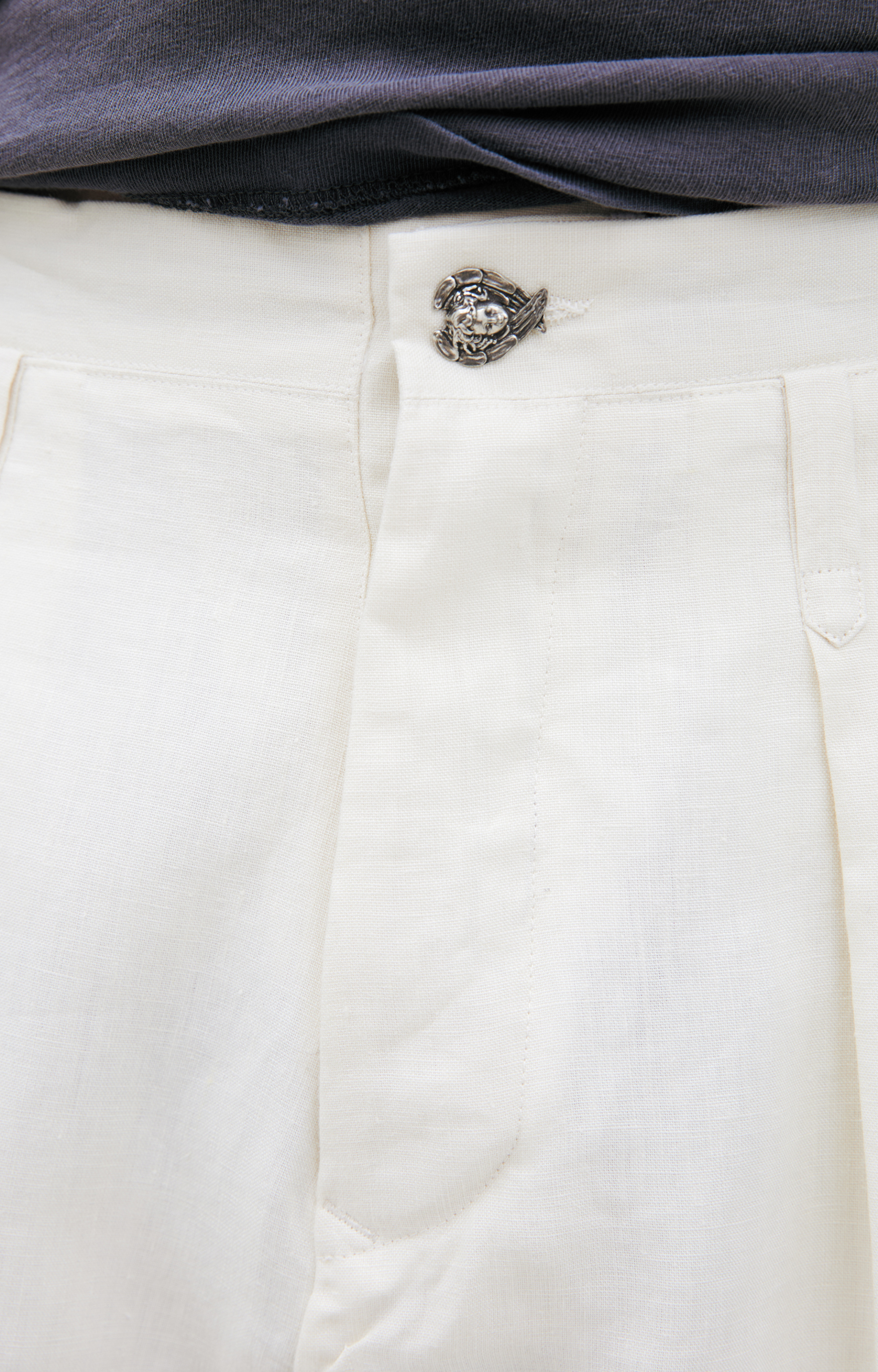 Enfants Riches Déprimés Mao\'s Linen Trousers