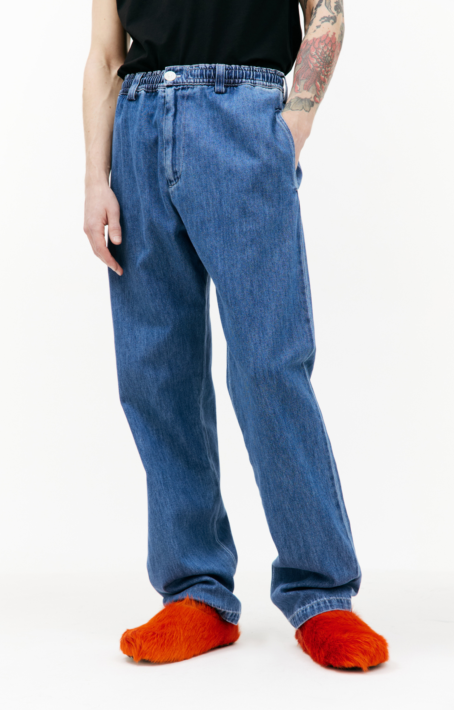 Marni Blue straight jeans