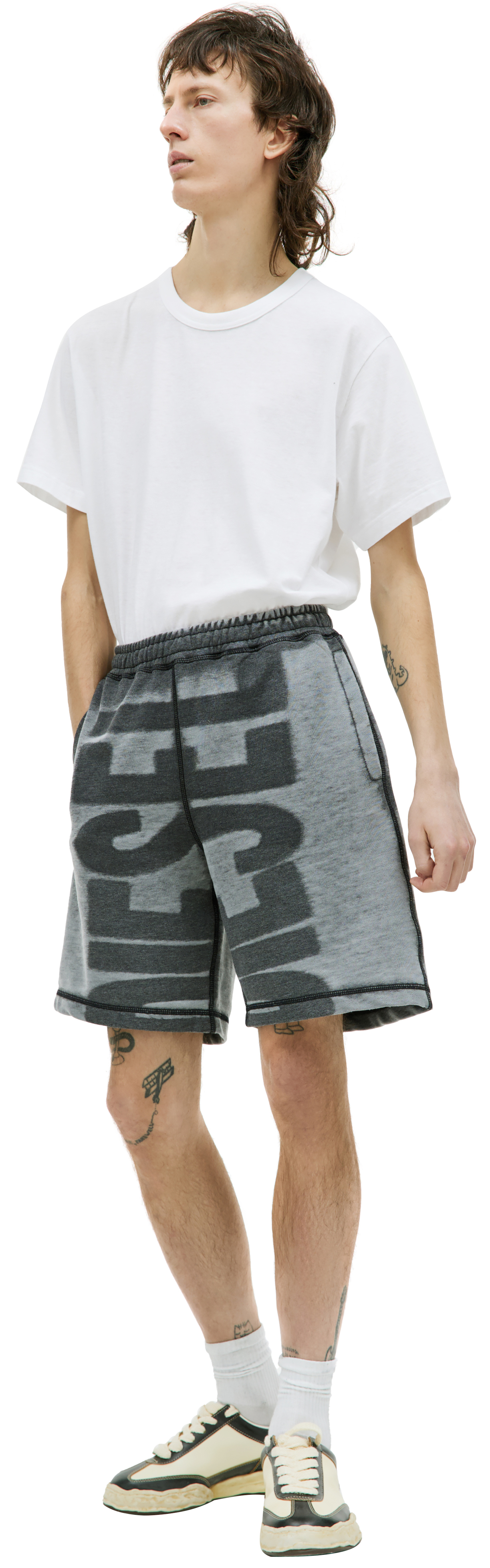 Diesel P-Rown sweat shorts with logo