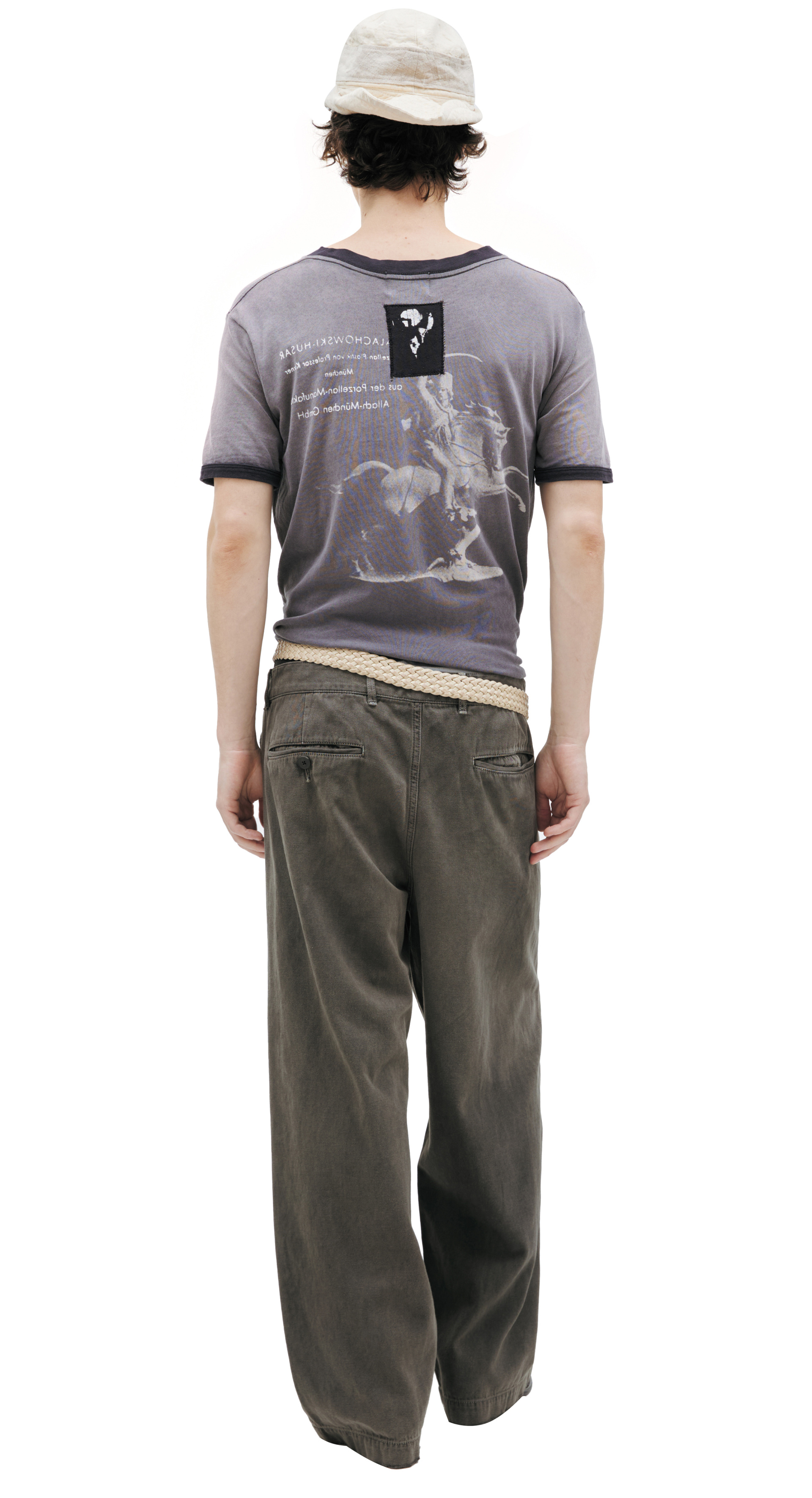 Enfants Riches Déprimés Cotton jeans with patches
