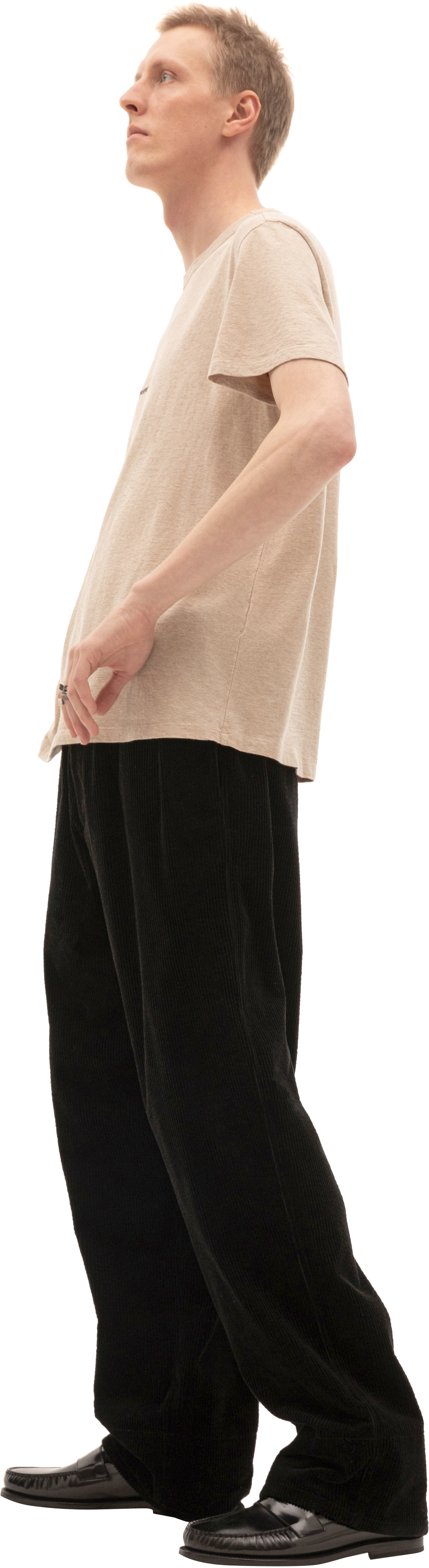 Maison Margiela Beige Logo T-shirt