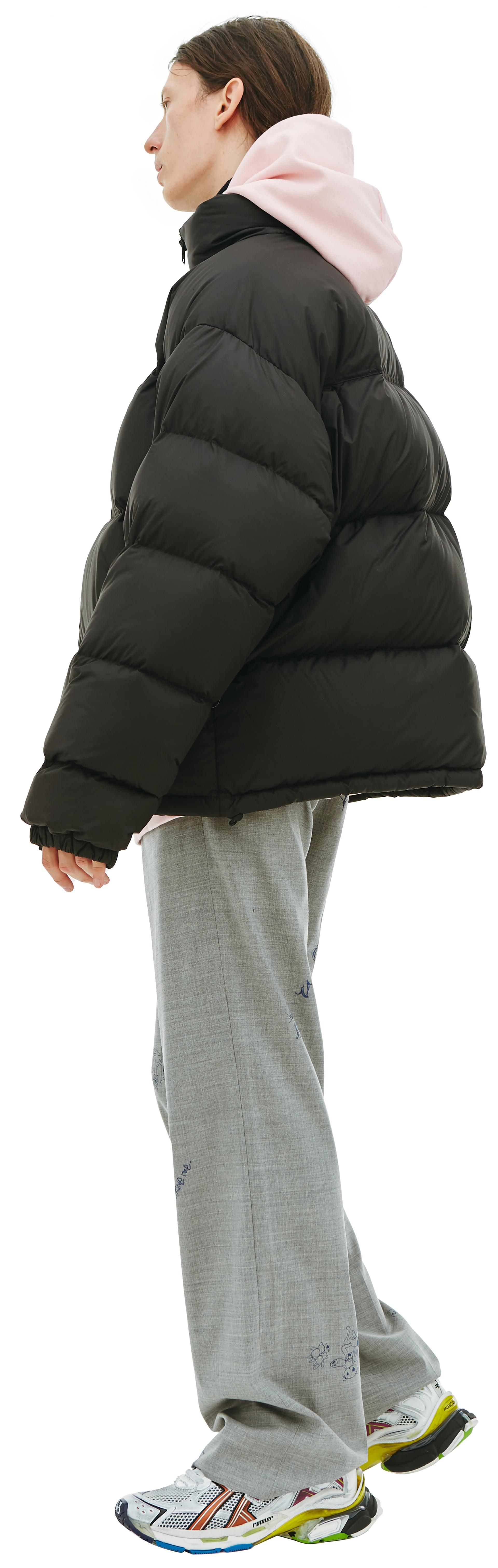 VETEMENTS Logo Patch Down Jacket