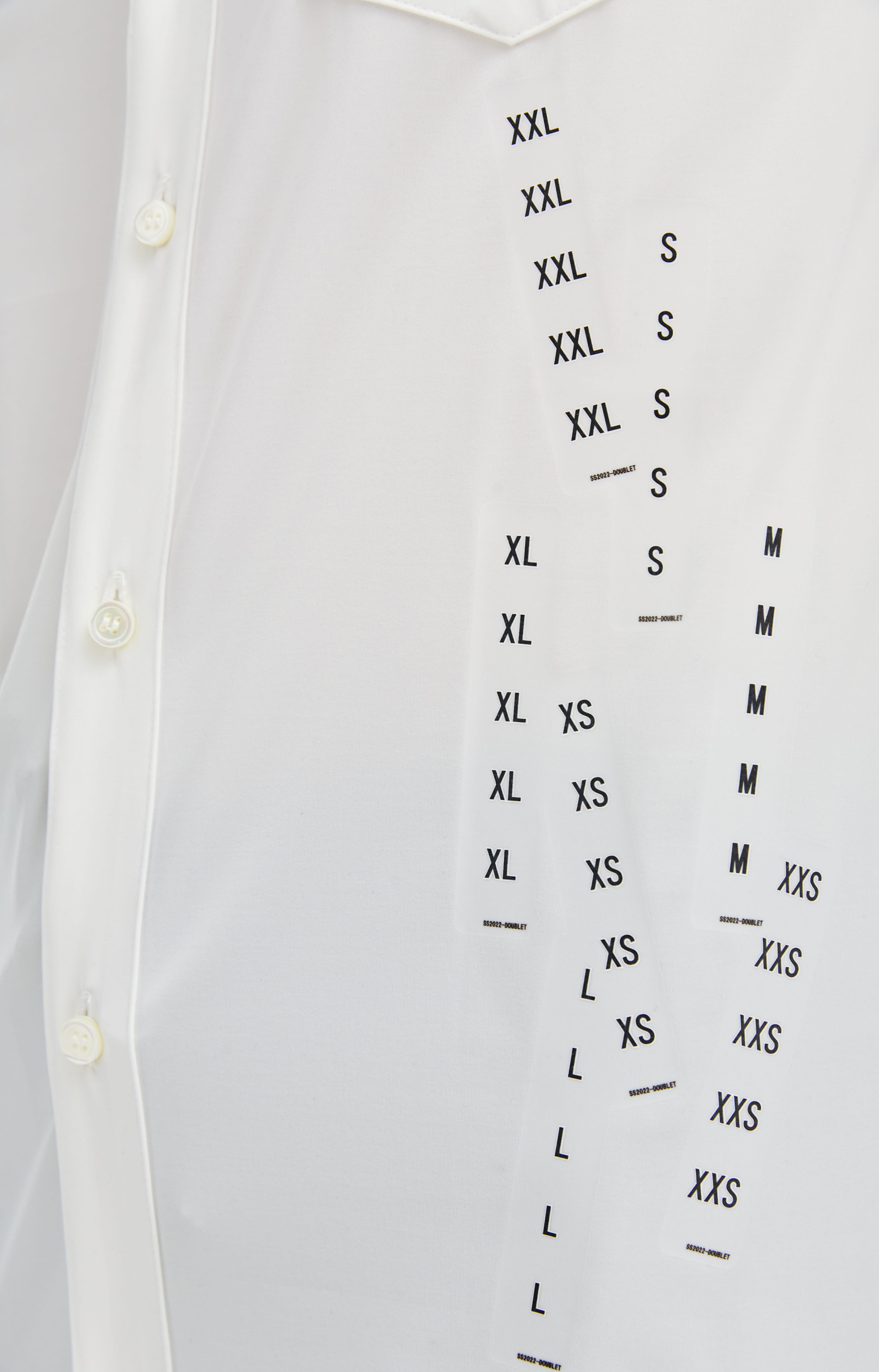 Doublet Stretching Onesize Shirt