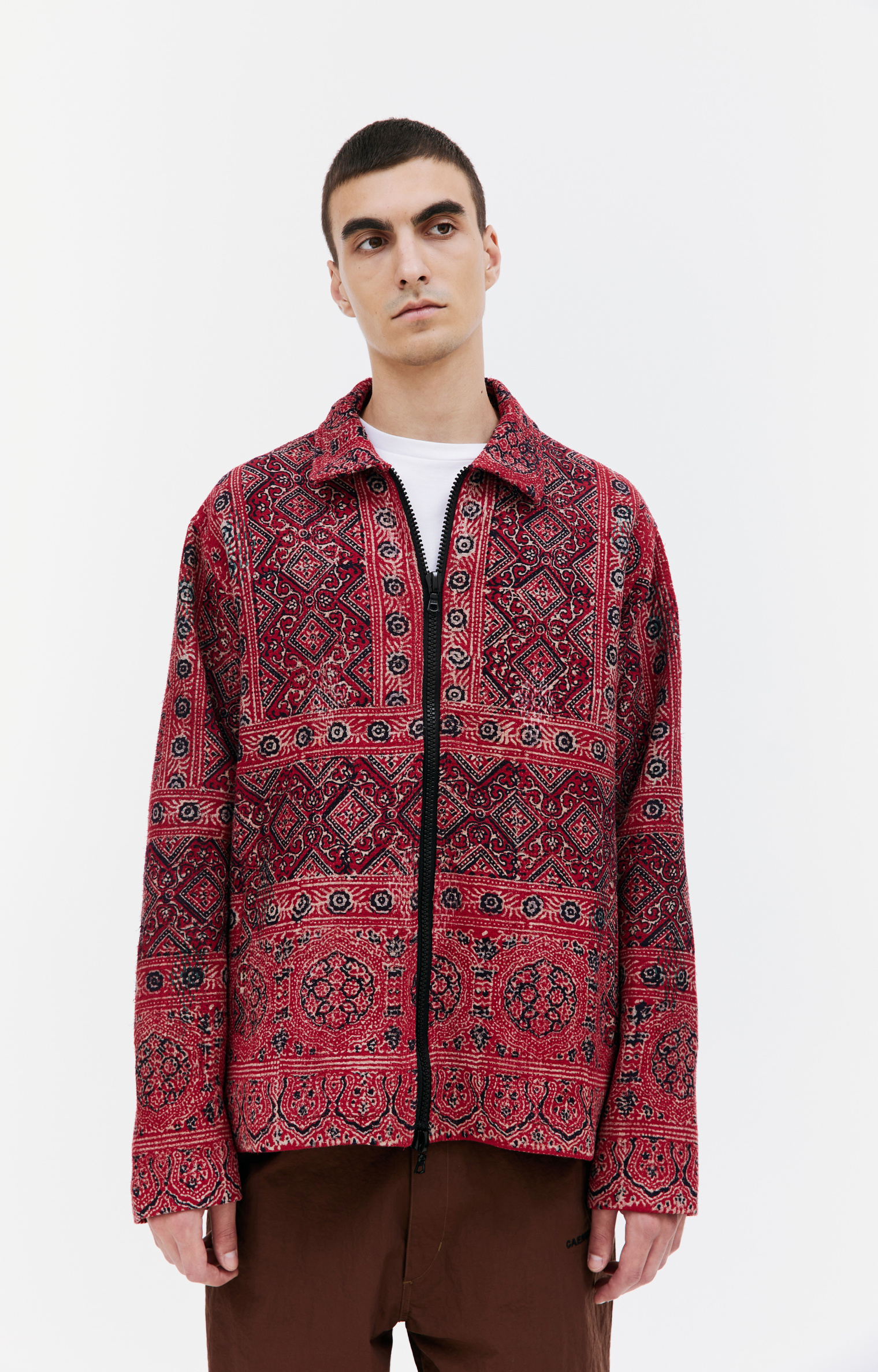 KARU RESEARCH Handcrafted quilted cotton jacket