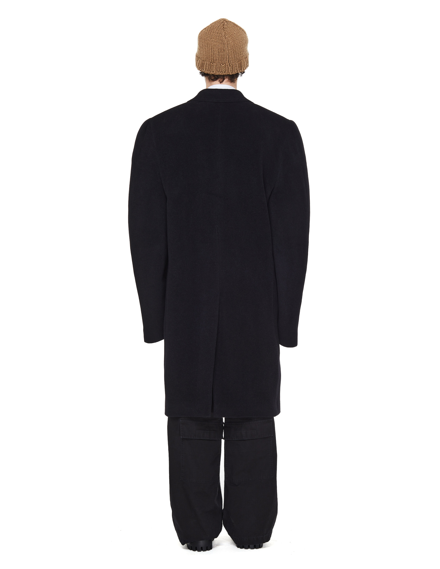 Balenciaga Alpaca Oversize Black Coat