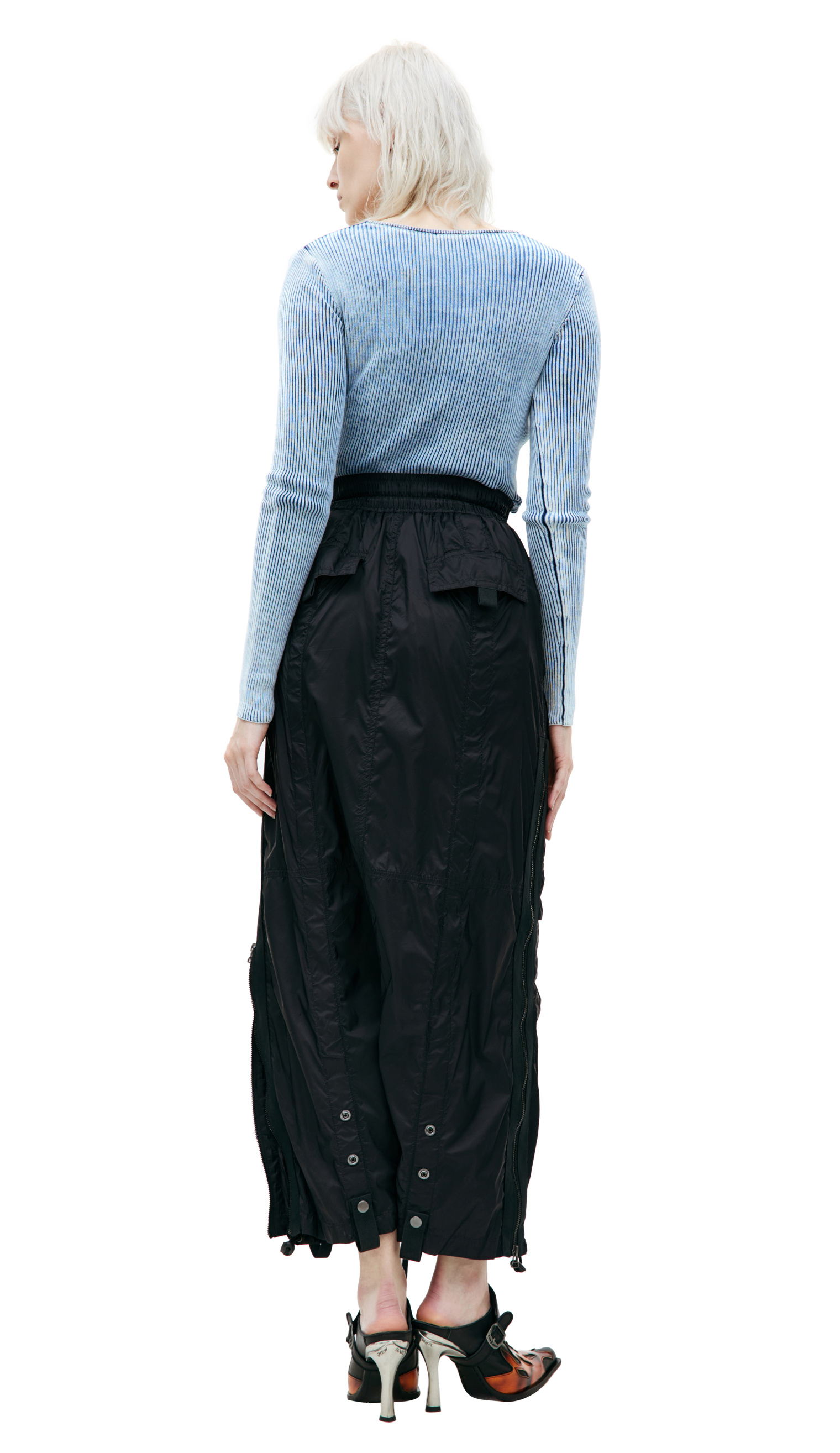 Diesel O-KREP nylon cargo skirt