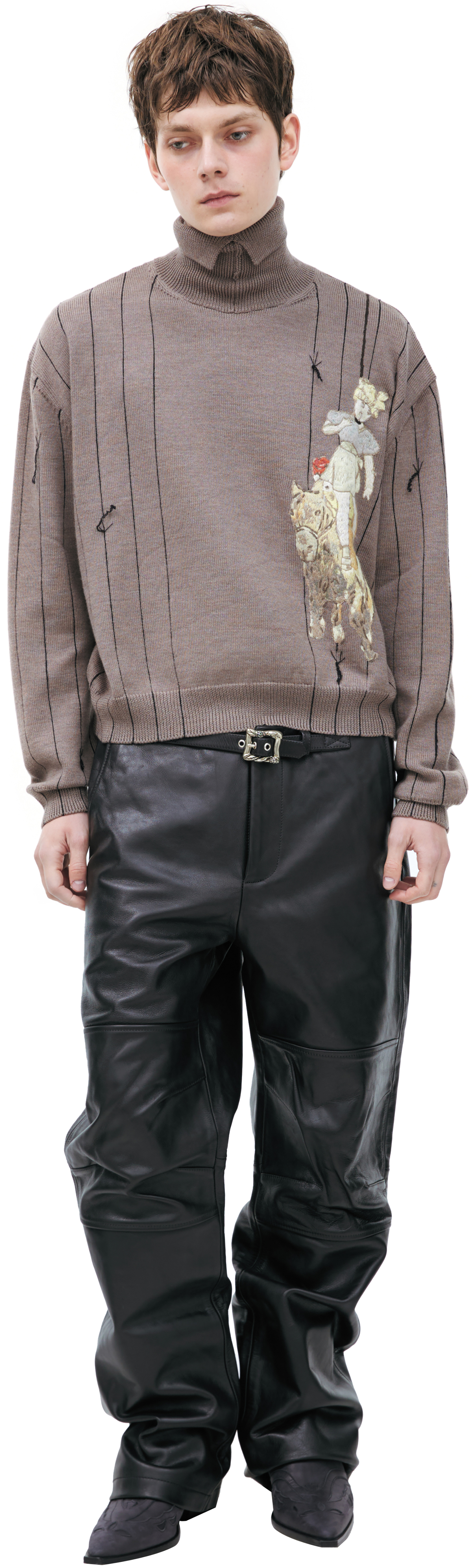 Enfants Riches Déprimés Embroidered Sweater
