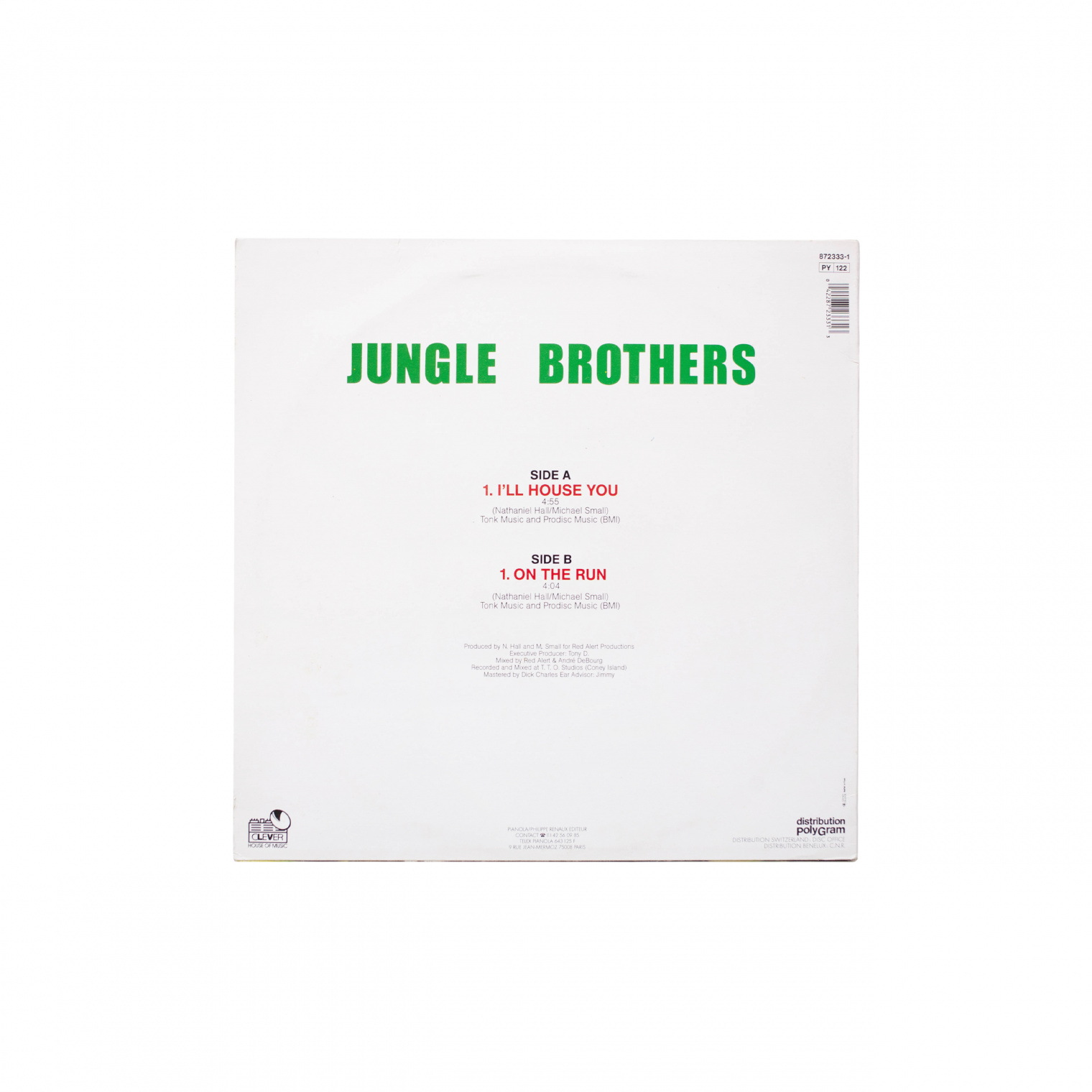  Винил Jungle Brother - I\'ll House You
