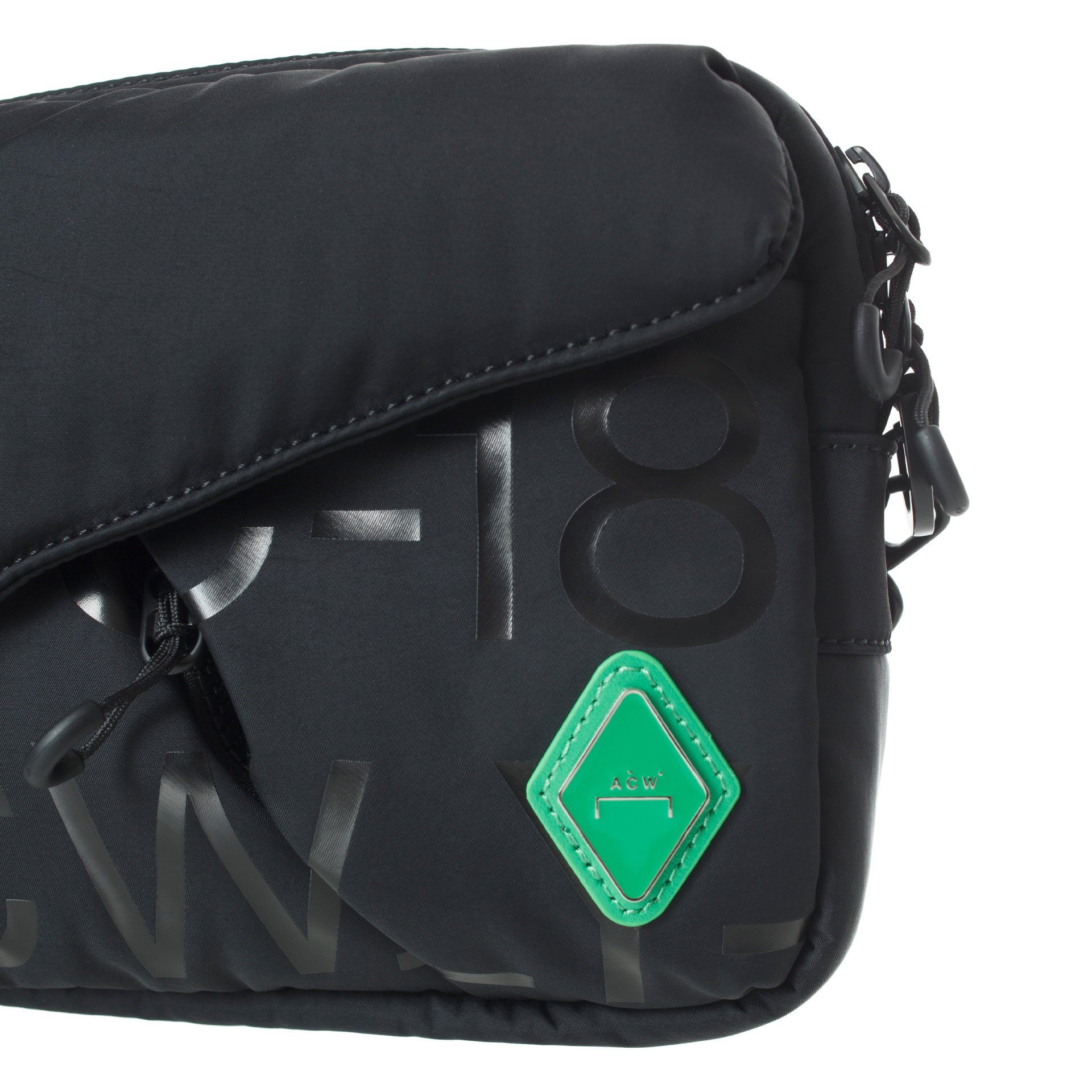 A-COLD-WALL* Black Padded Bag