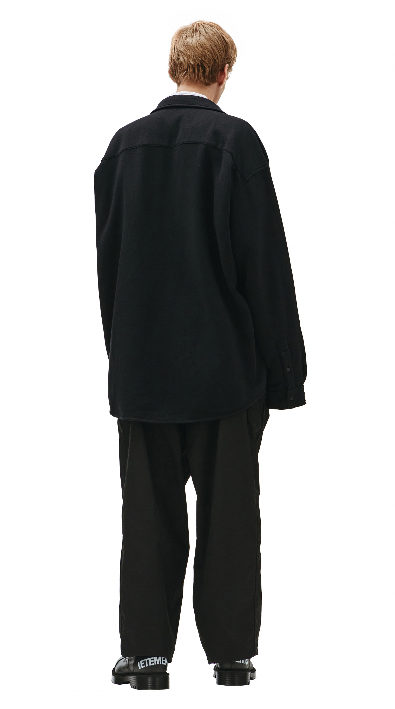 Balenciaga Black oversized shirt