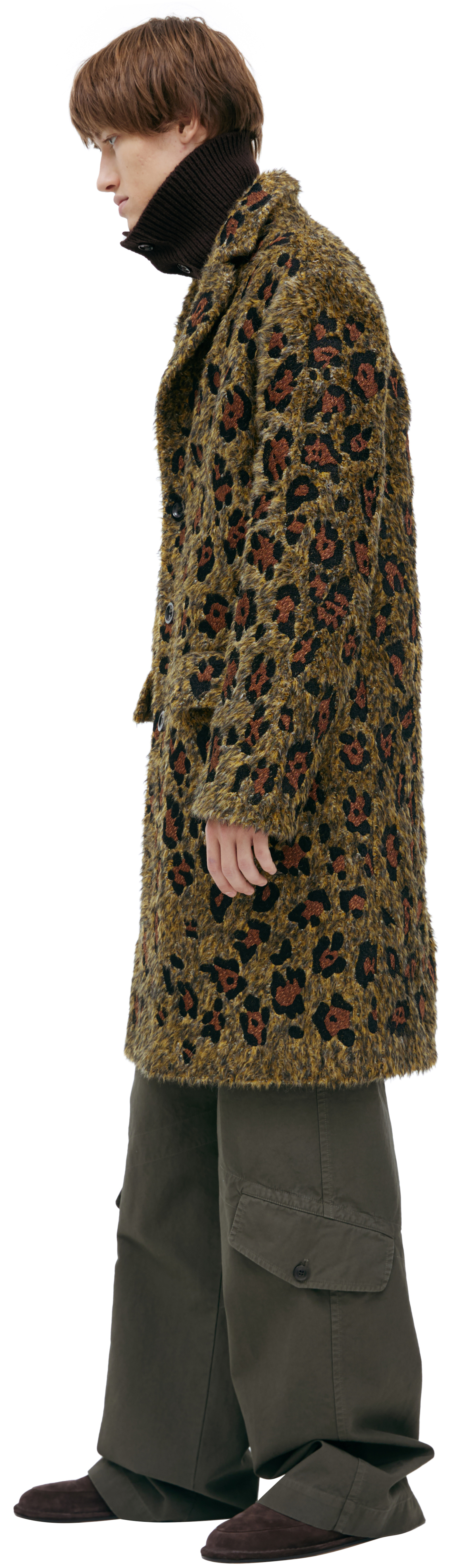 Dries Van Noten Animalistic print coat