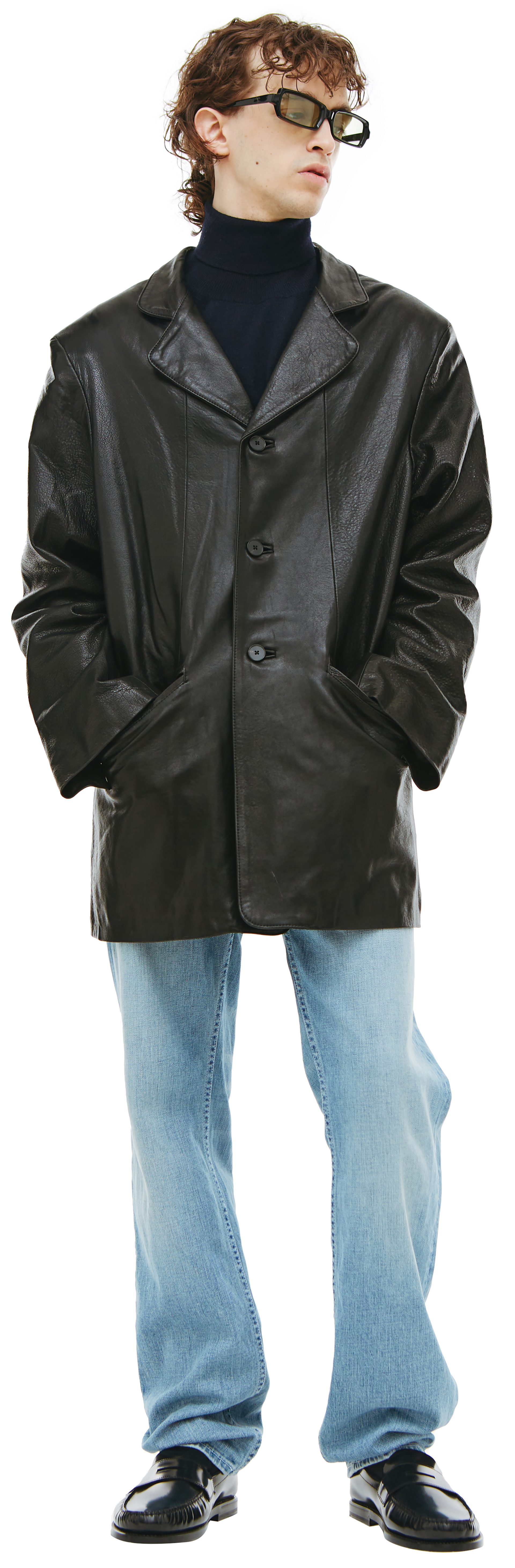 Enfants Riches Déprimés Nikita leather blazer