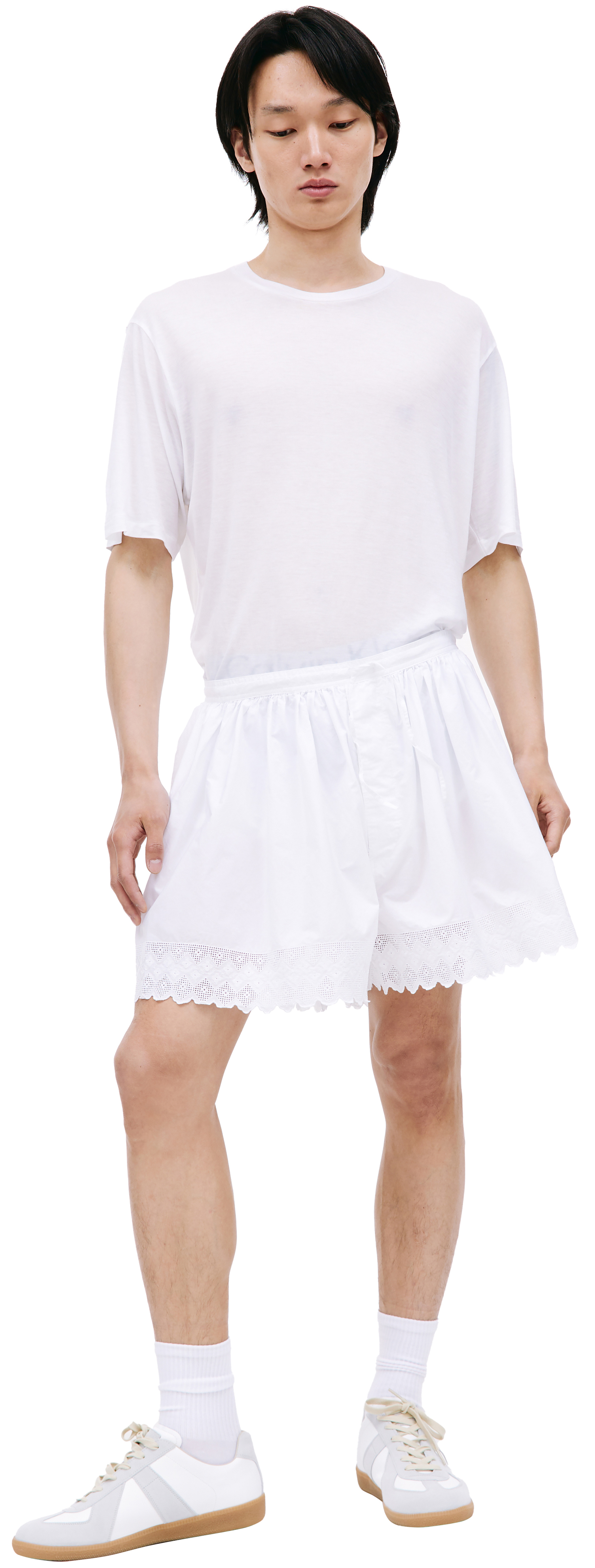 Hed Mayner White judo shorts