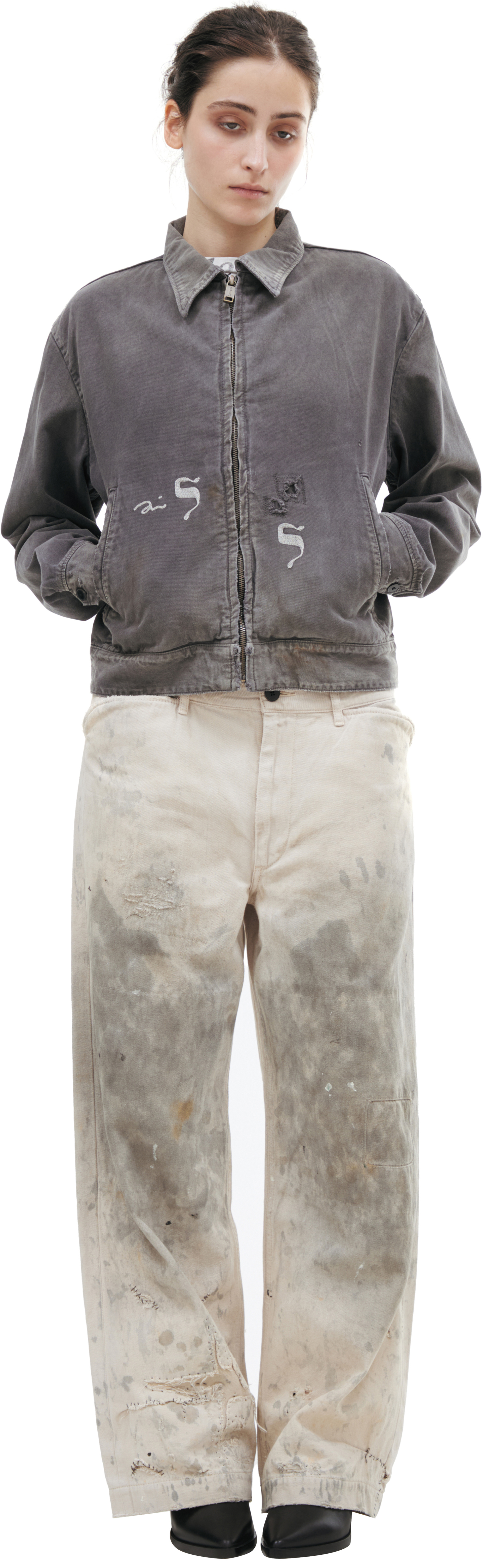 Enfants Riches Déprimés Jacket with a turn-down collar