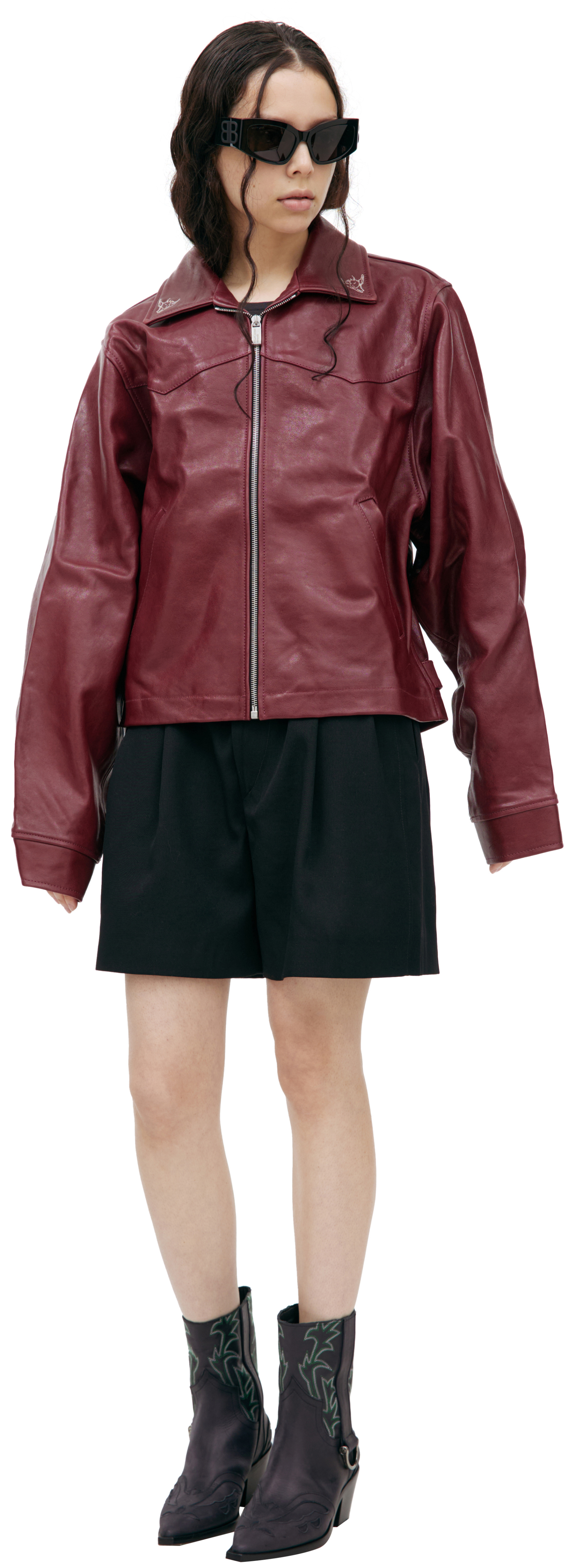 Enfants Riches Déprimés Leather Jacket