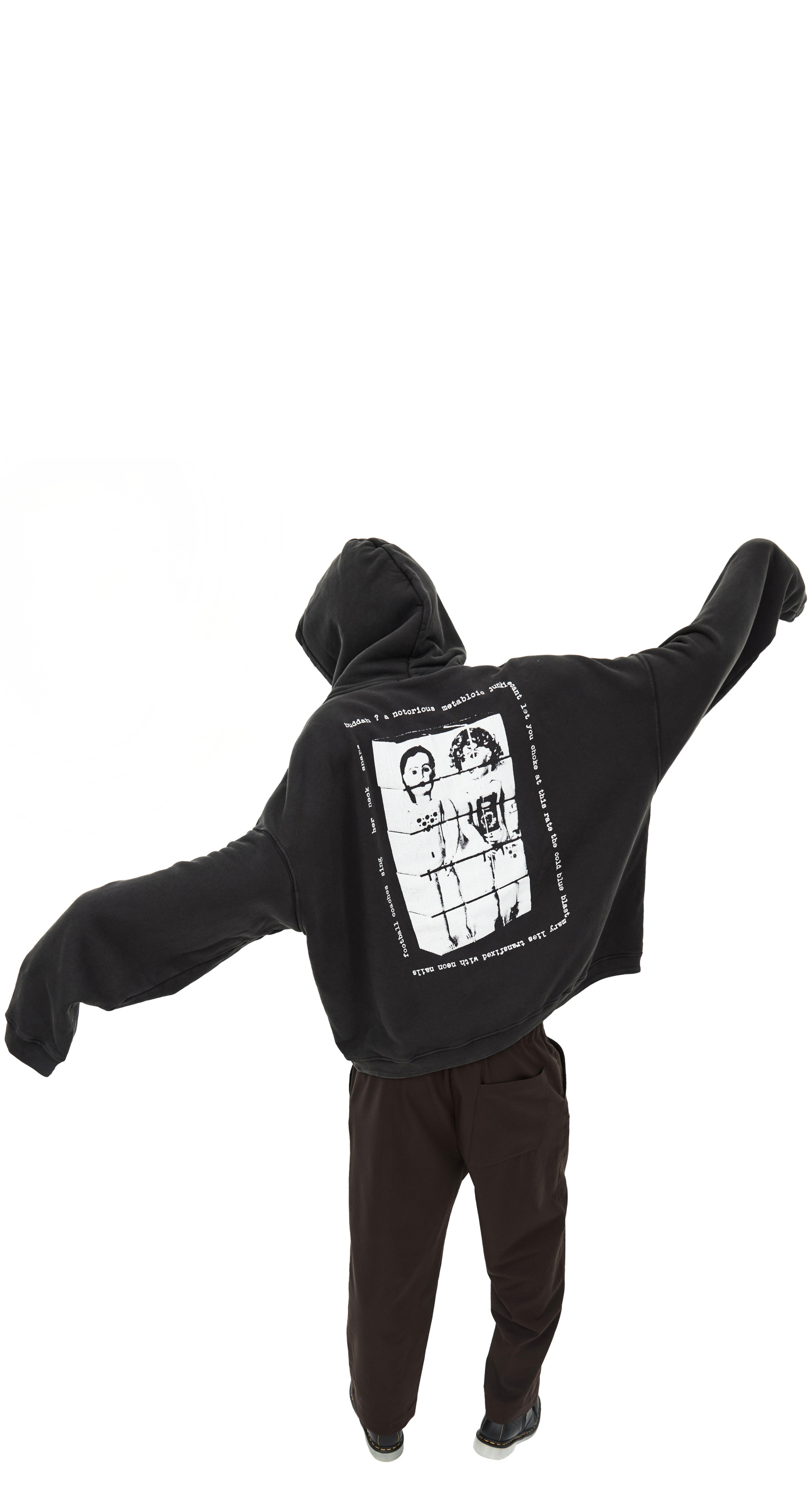 Enfants Riches Deprimes Black cotton hoodie