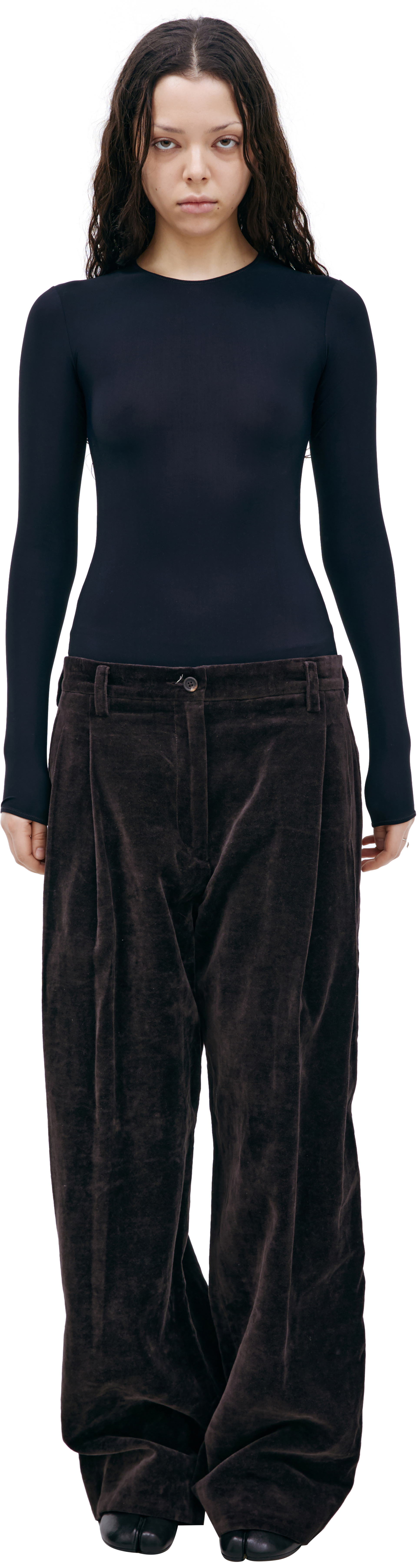 Ziggy Chen Velour Trousers