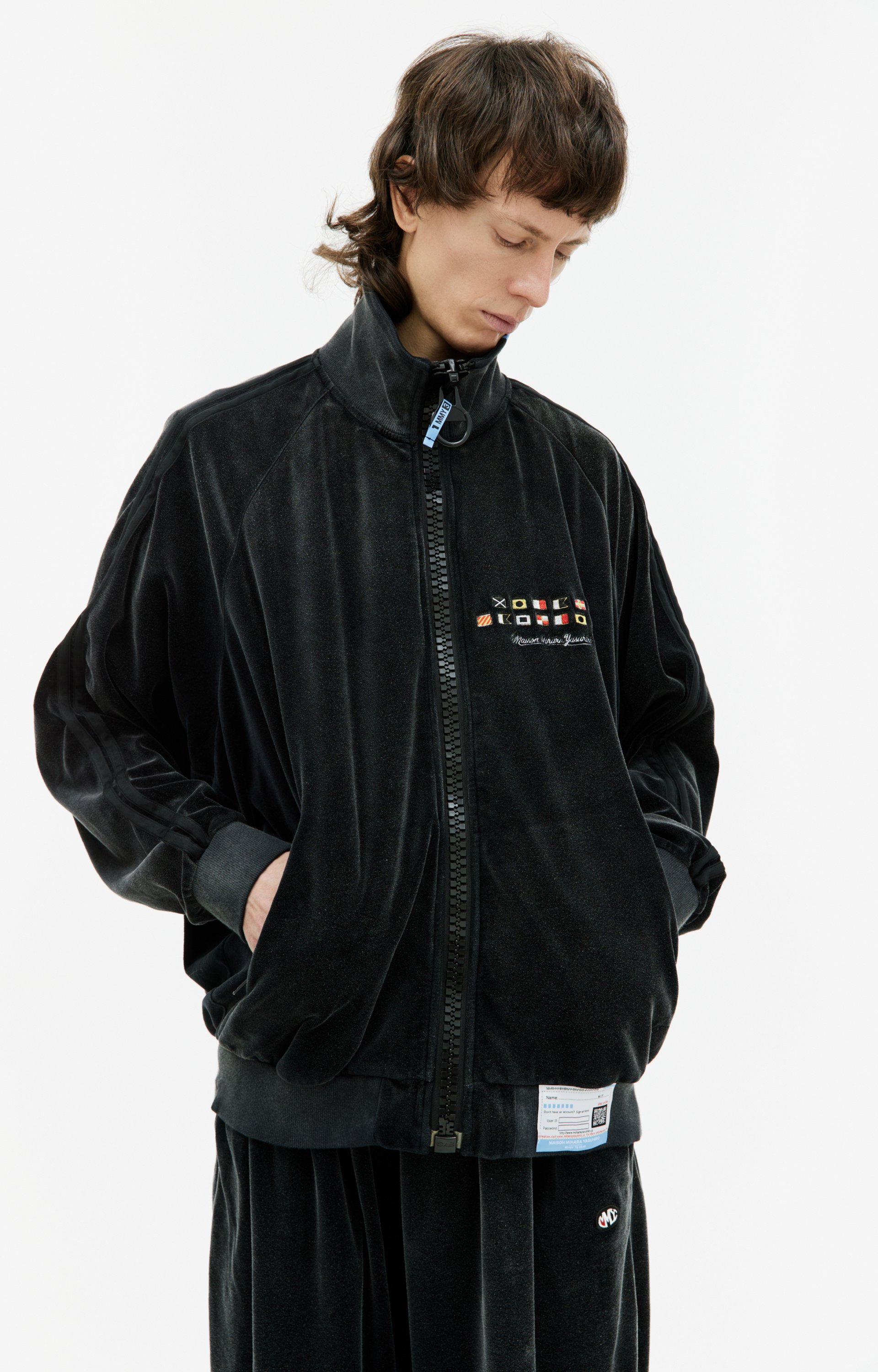 Maison Mihara Yasuhiro Zip up hoodie