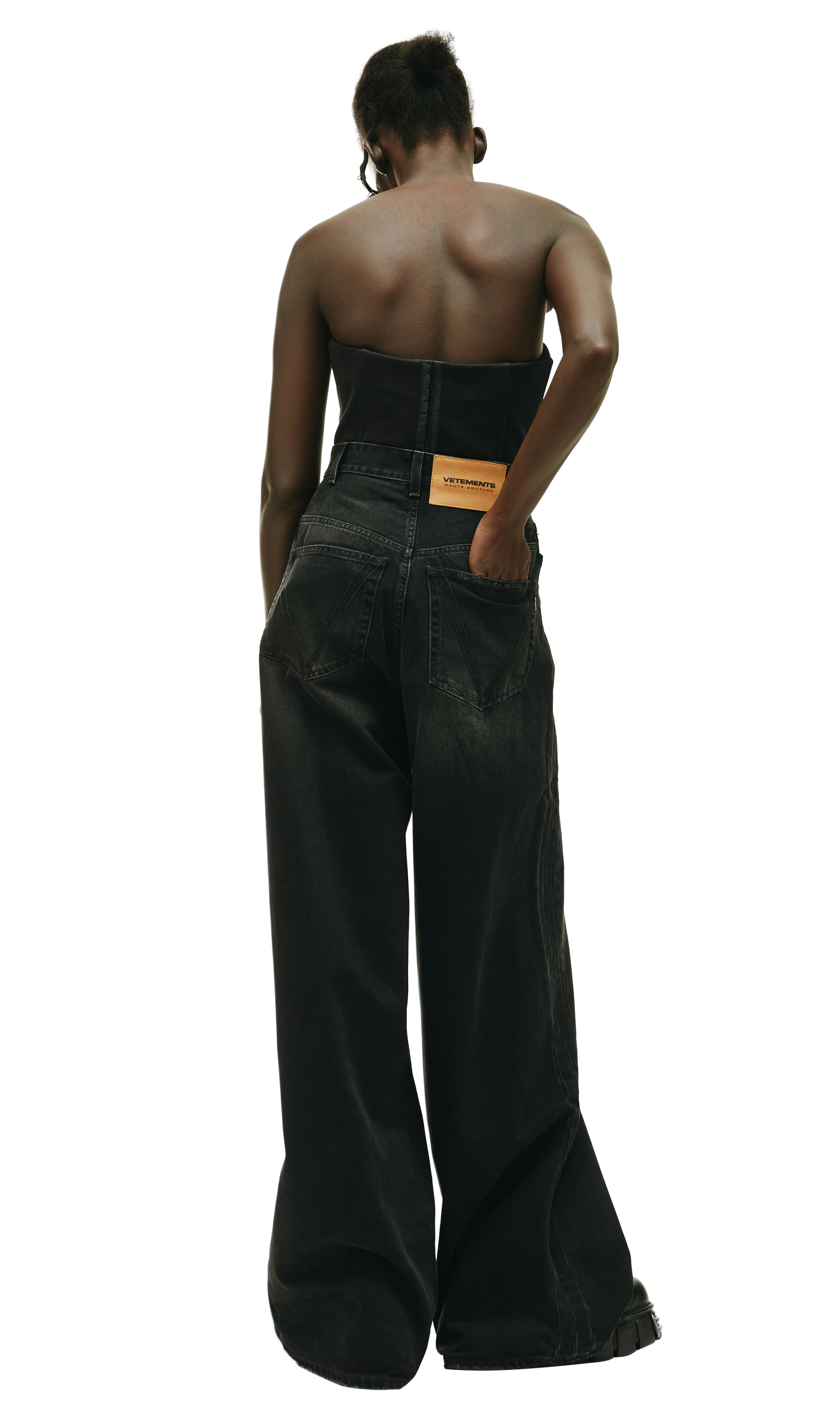 VETEMENTS BIG SHAPE JEANS