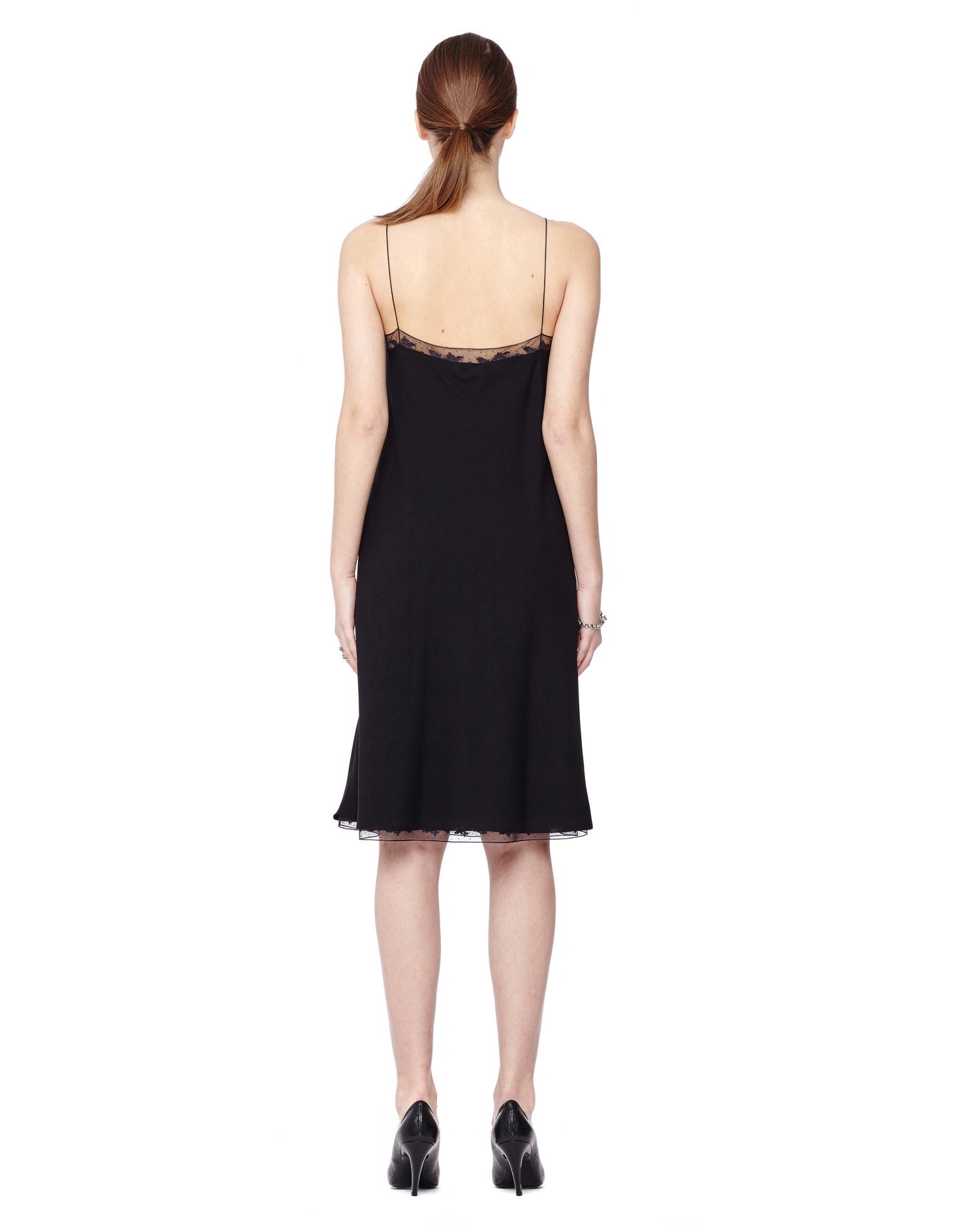 The Row Santi silk slip dress