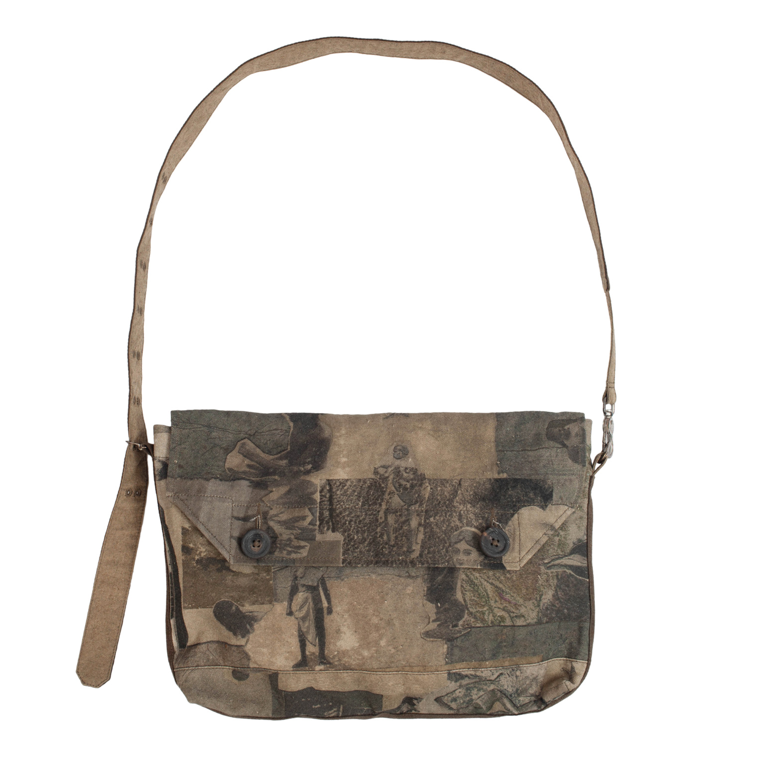 Ziggy Chen Messenger Printed Bag