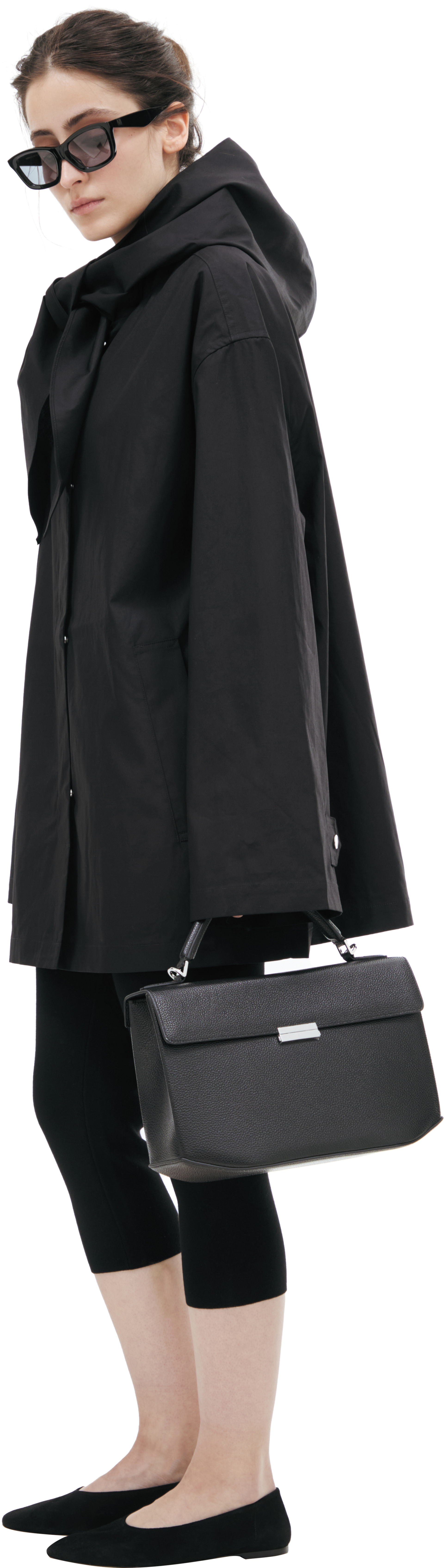 TOTEME Raincoat with a cowl hood